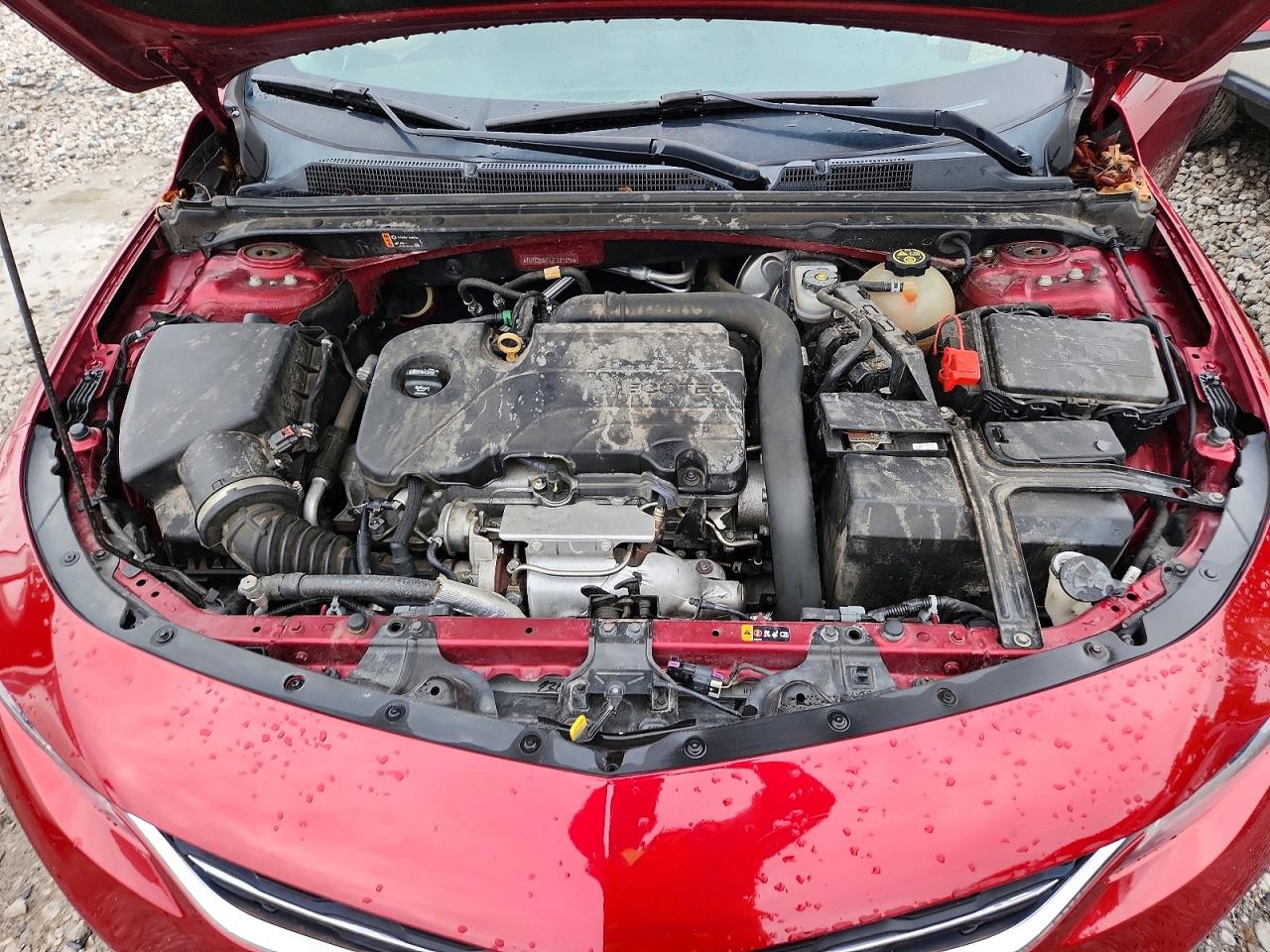 2018 Chevrolet Malibu Lt Красный vin: 1G1ZD5STXJF289895