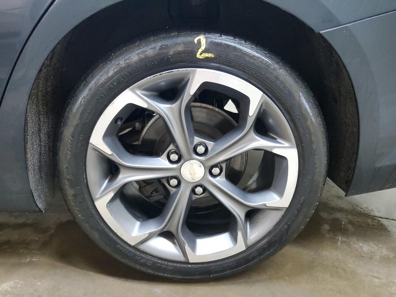 2020 Chevrolet Malibu Lt Синий vin: 1G1ZD5STXLF111925 Damage: Left Rear Wheel, Curb Rash, 3 To 4 Inches