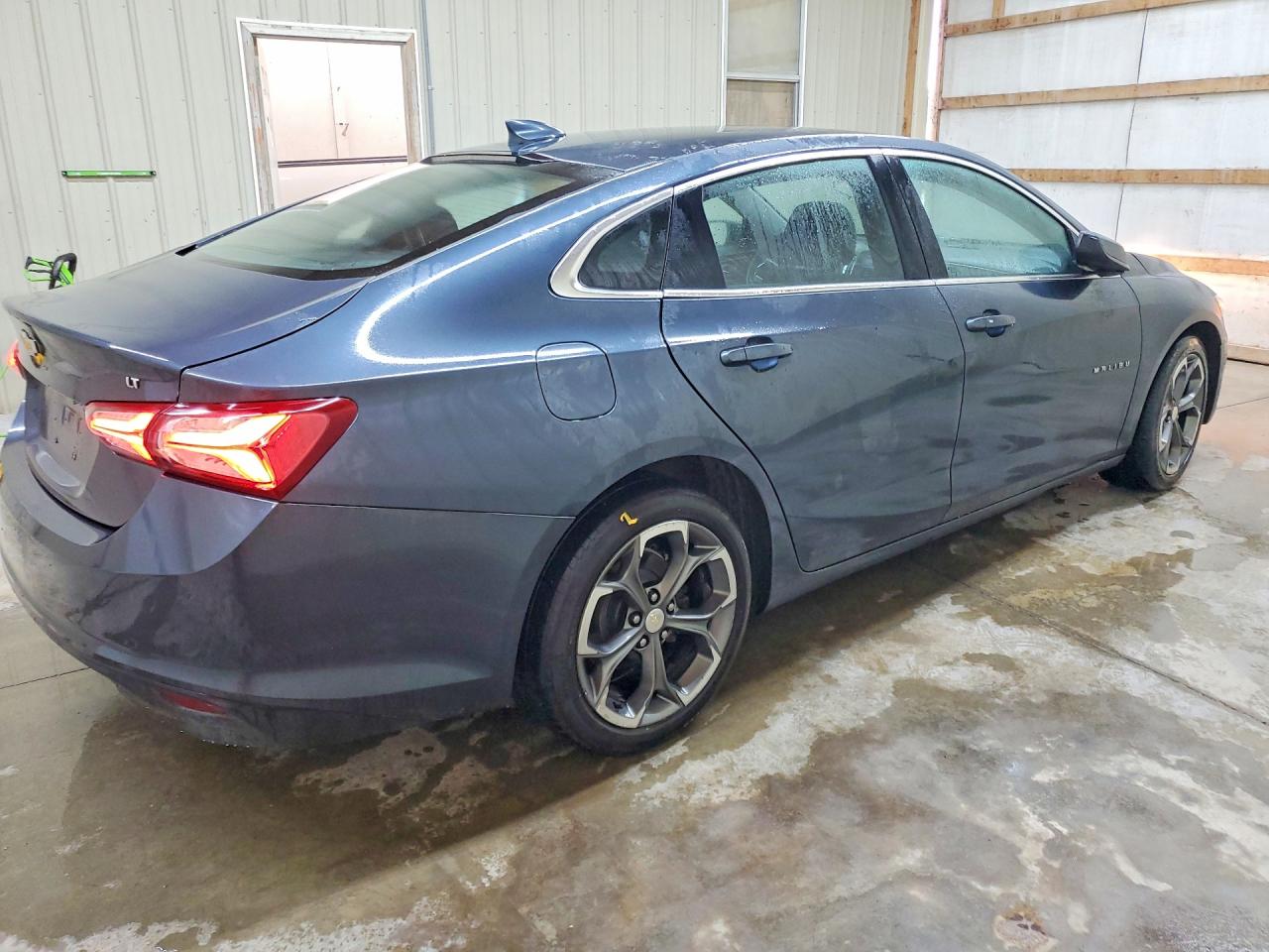 2020 Chevrolet Malibu Lt Синий vin: 1G1ZD5STXLF111925