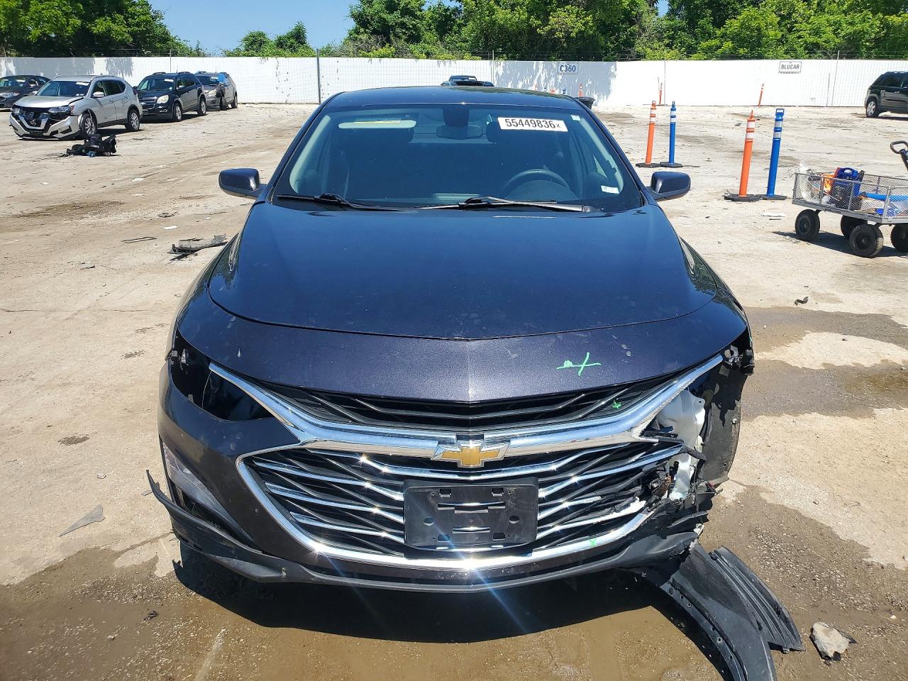 2022 Chevrolet Malibu Lt Charcoal vin: 1G1ZD5STXNF127805