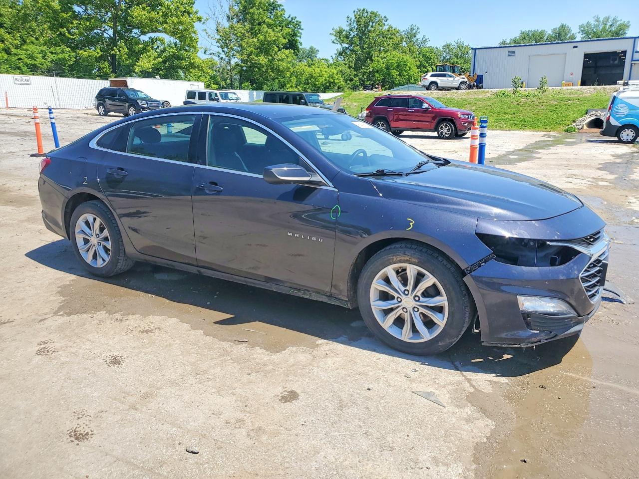 2022 Chevrolet Malibu Lt Charcoal vin: 1G1ZD5STXNF127805