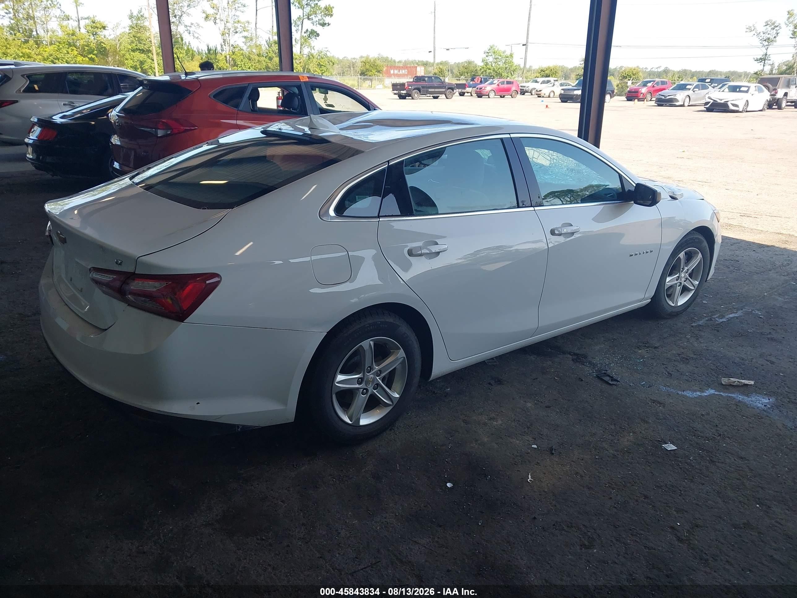 2022 Chevrolet Malibu Fwd Lt White vin: 1G1ZD5STXNF176535