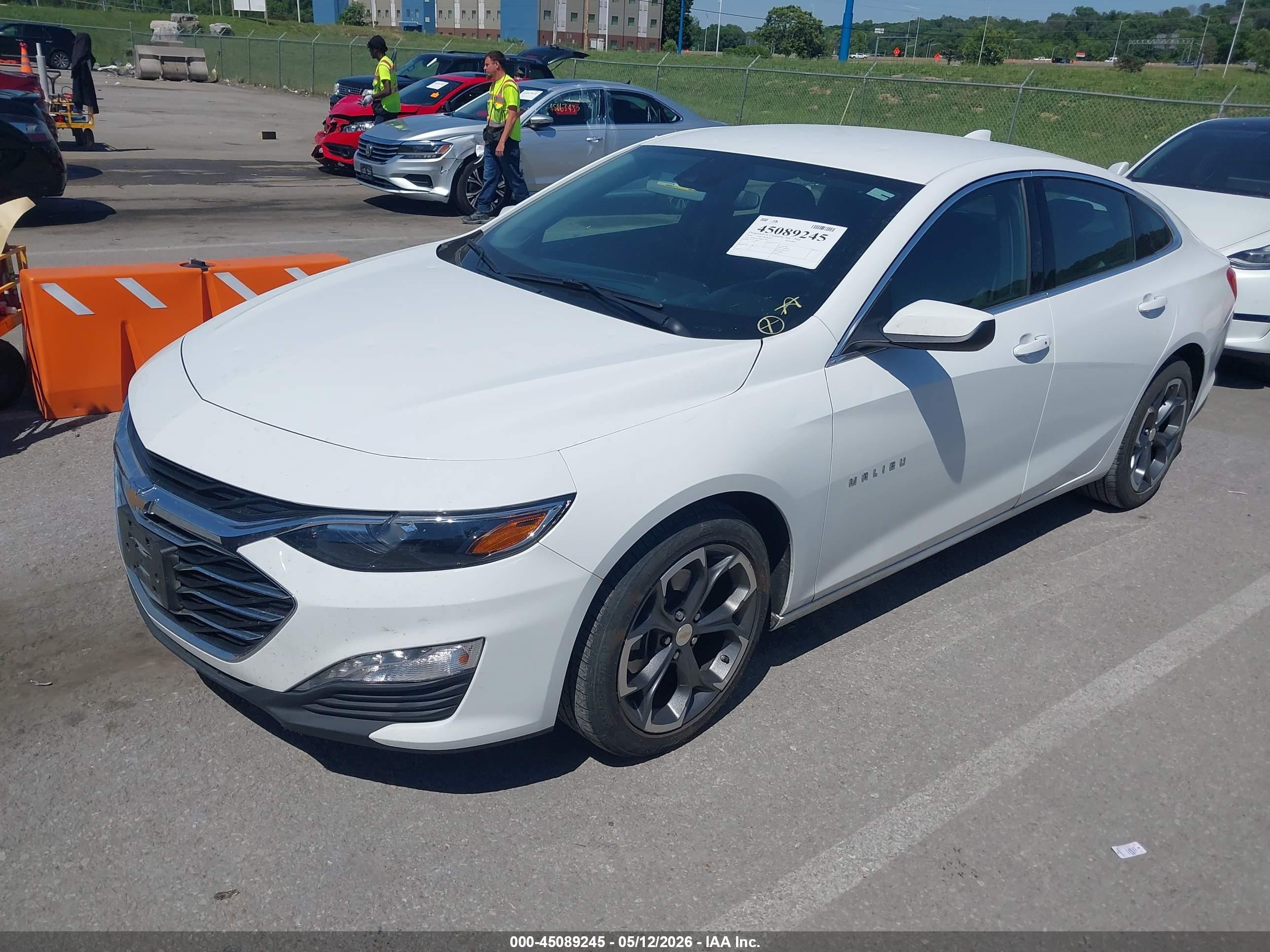 2024 Chevrolet Malibu Fwd 1lt White vin: 1G1ZD5STXRF157828