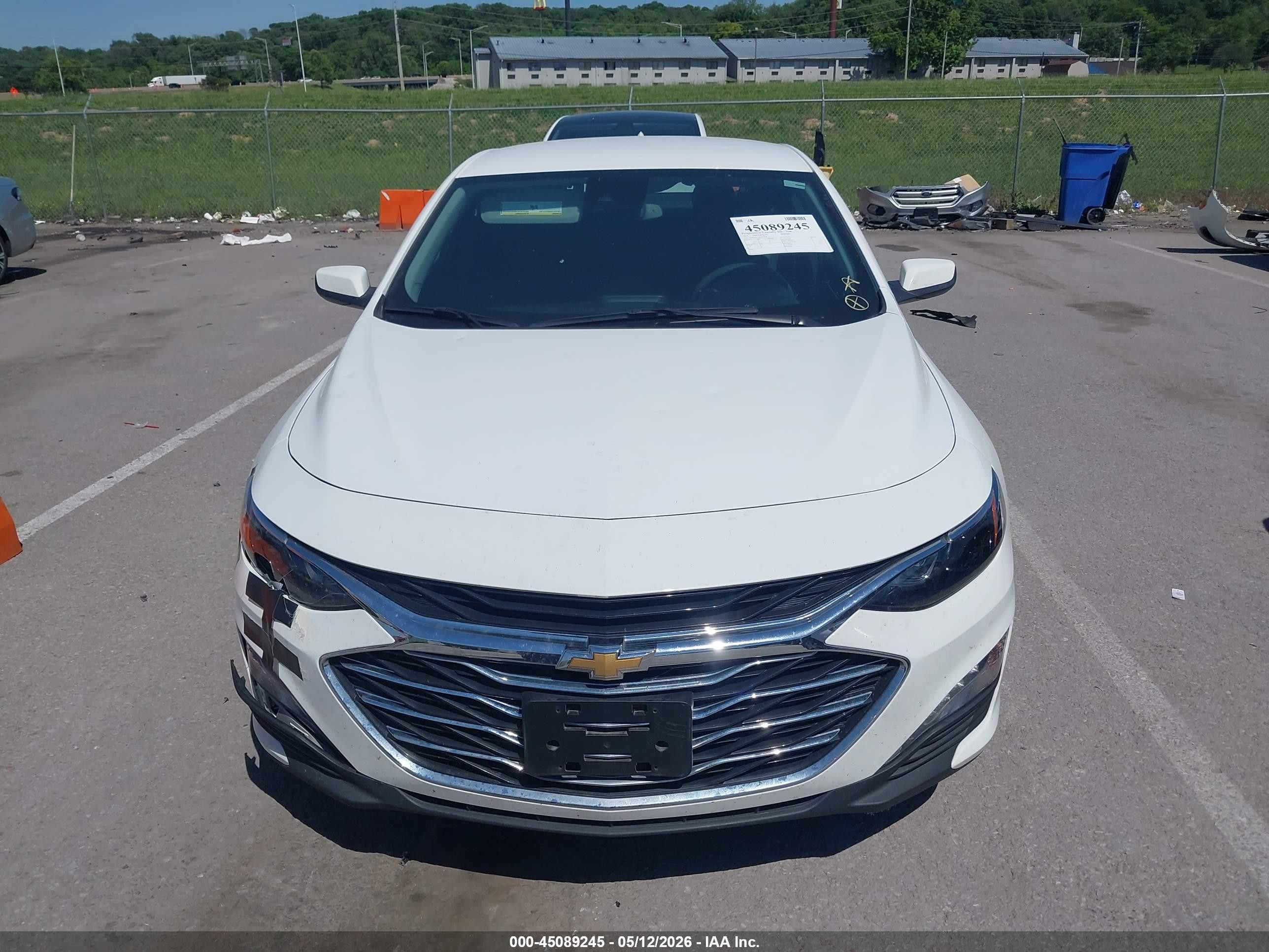 2024 Chevrolet Malibu Fwd 1lt White vin: 1G1ZD5STXRF157828