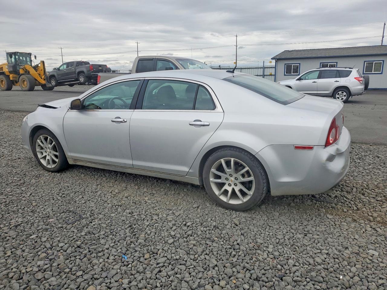 2010 Chevrolet Malibu Ltz Silver vin: 1G1ZE5E01AF254404