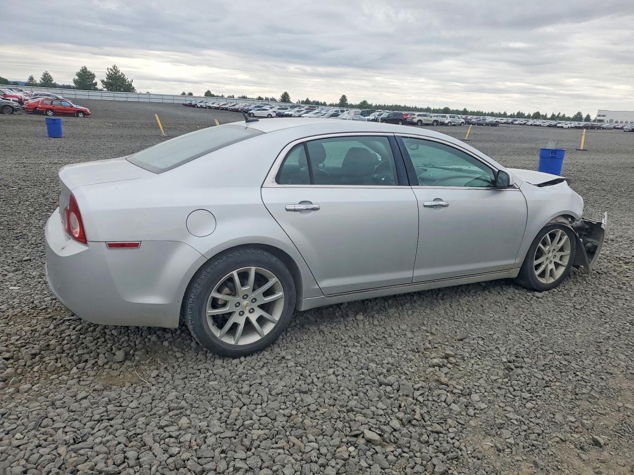 2010 Chevrolet Malibu Ltz Silver vin: 1G1ZE5E01AF254404
