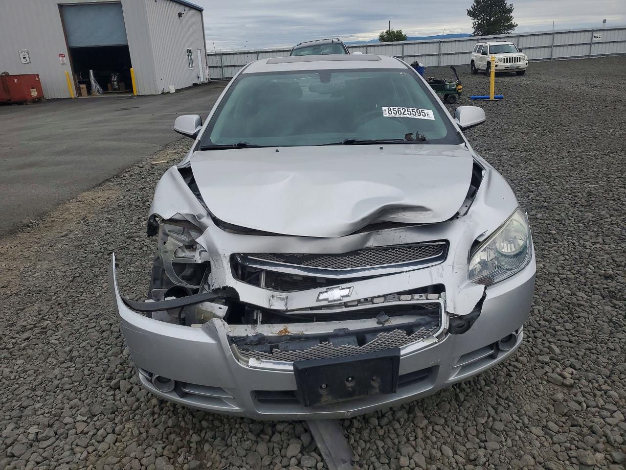 2010 Chevrolet Malibu Ltz Silver vin: 1G1ZE5E01AF254404