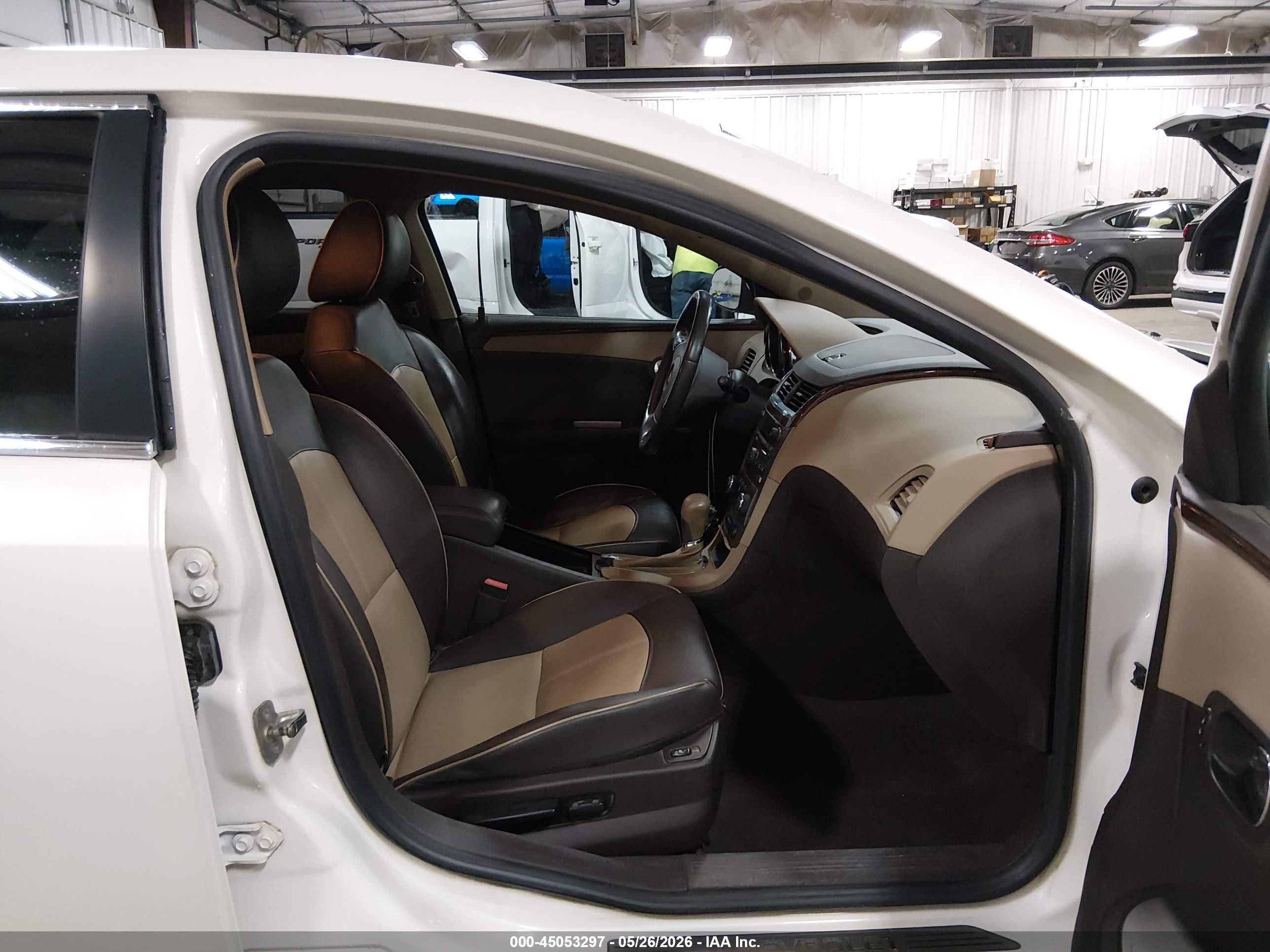 2012 Chevrolet Malibu 1lz White vin: 1G1ZE5E01CF139692