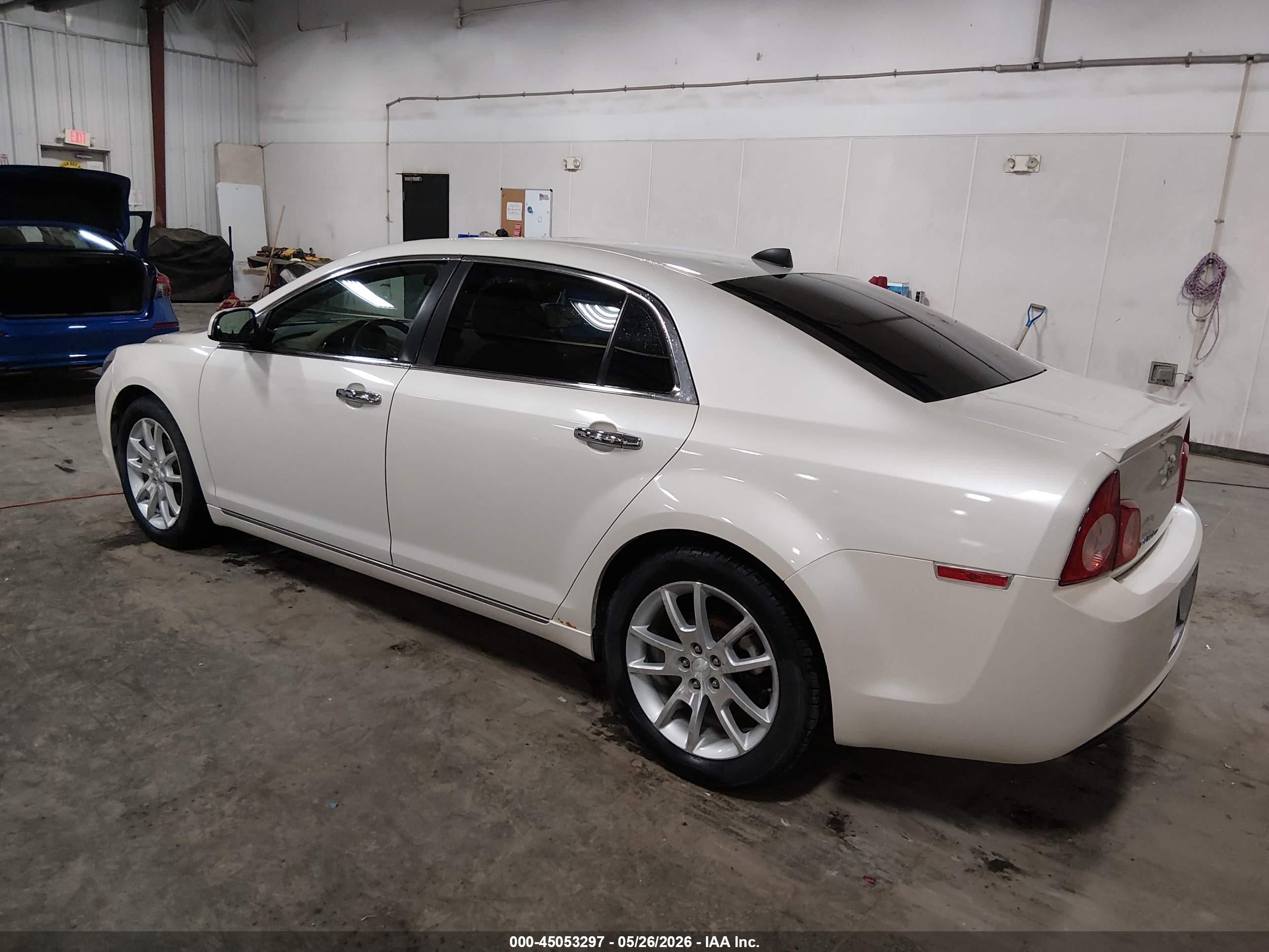 2012 Chevrolet Malibu 1lz White vin: 1G1ZE5E01CF139692