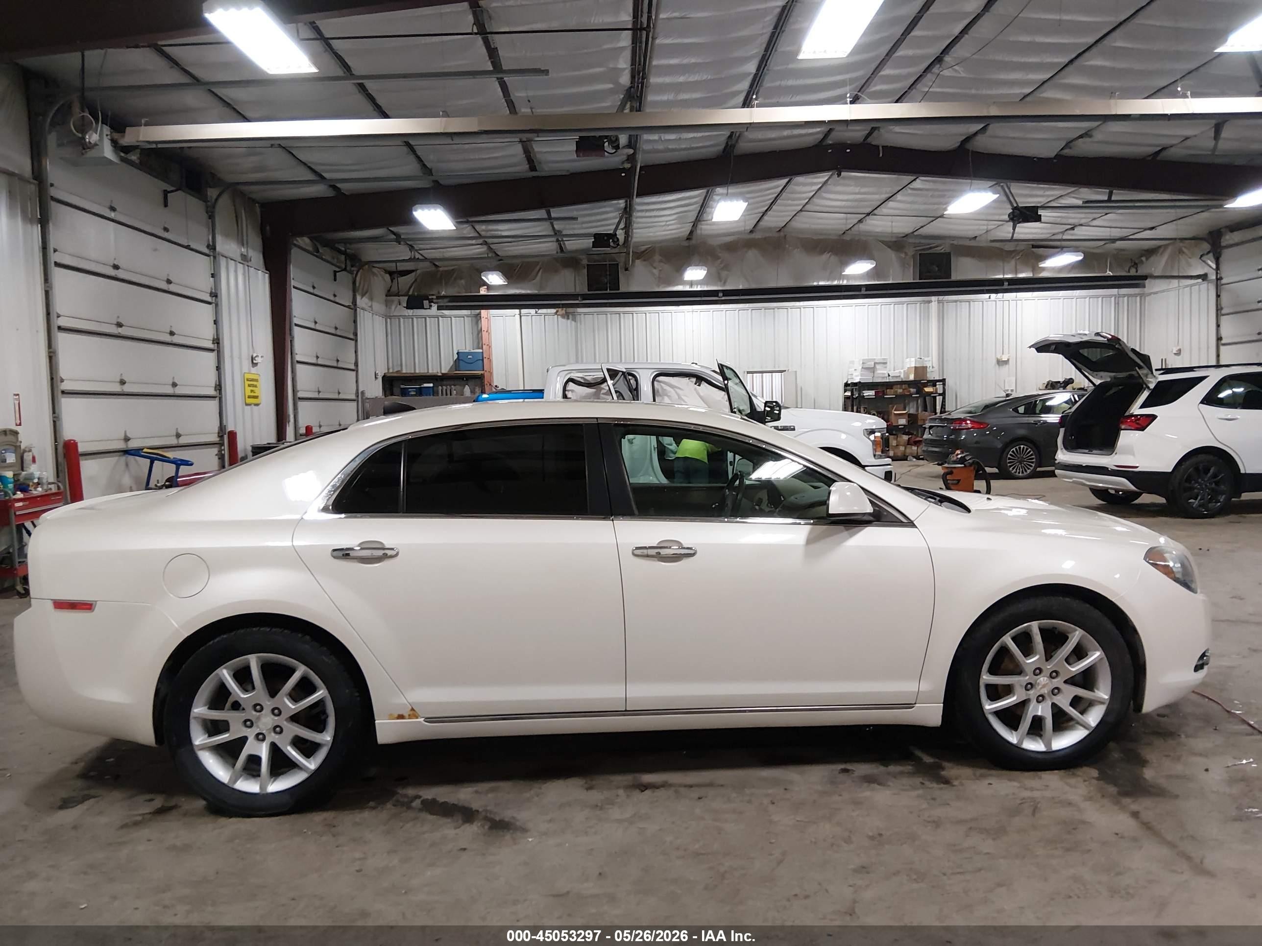 2012 Chevrolet Malibu 1lz White vin: 1G1ZE5E01CF139692