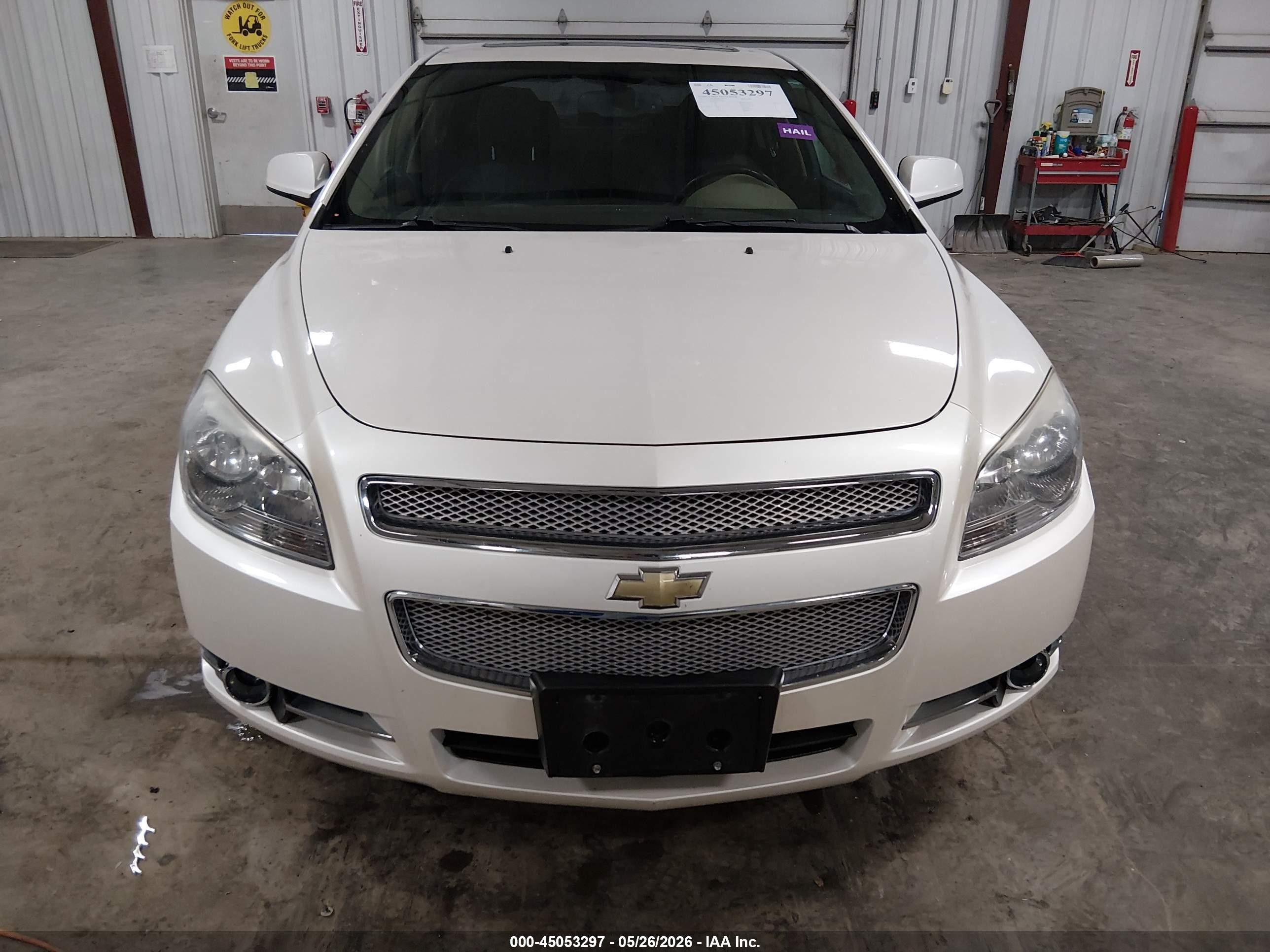 2012 Chevrolet Malibu 1lz White vin: 1G1ZE5E01CF139692