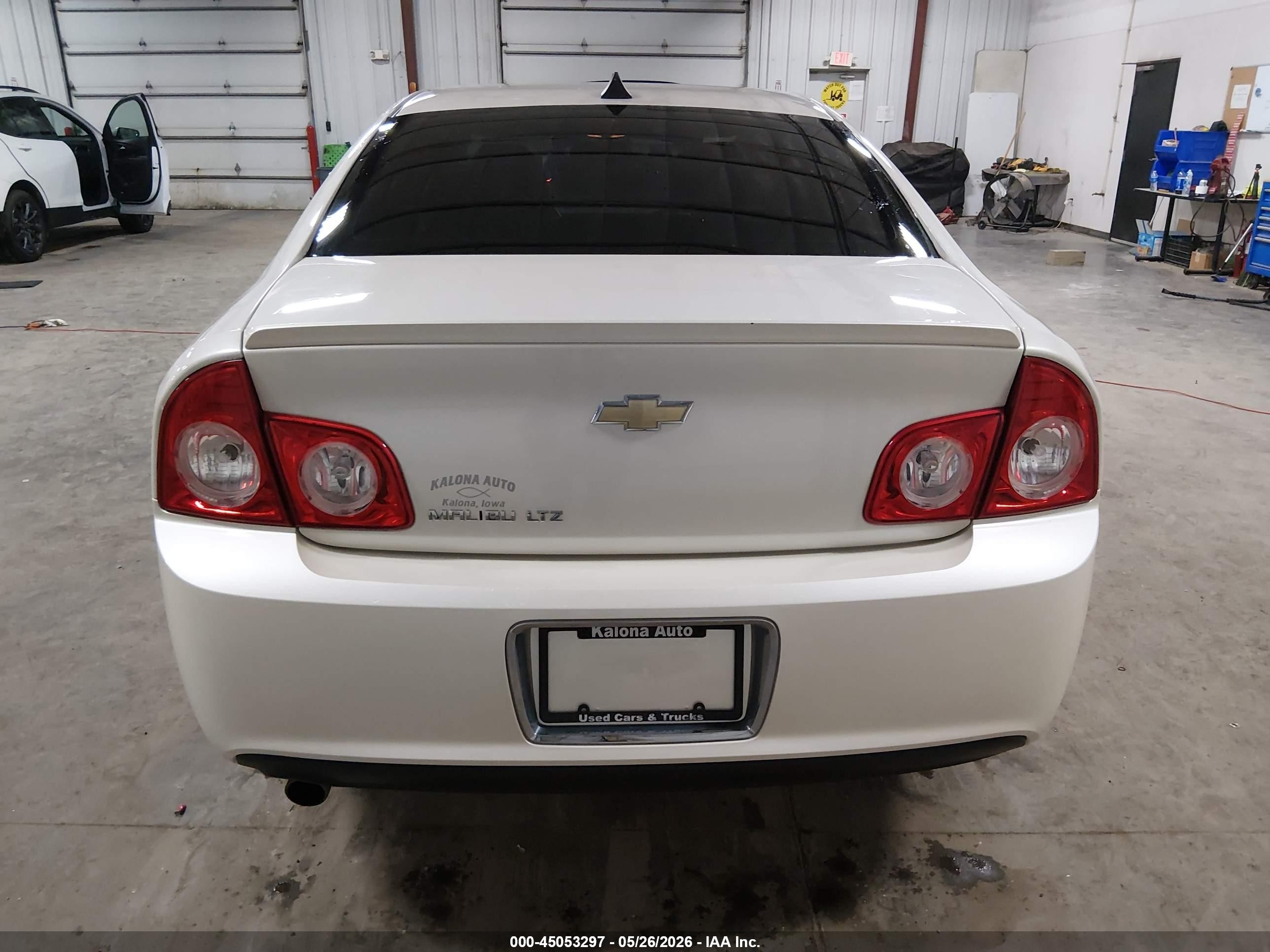 2012 Chevrolet Malibu 1lz White vin: 1G1ZE5E01CF139692