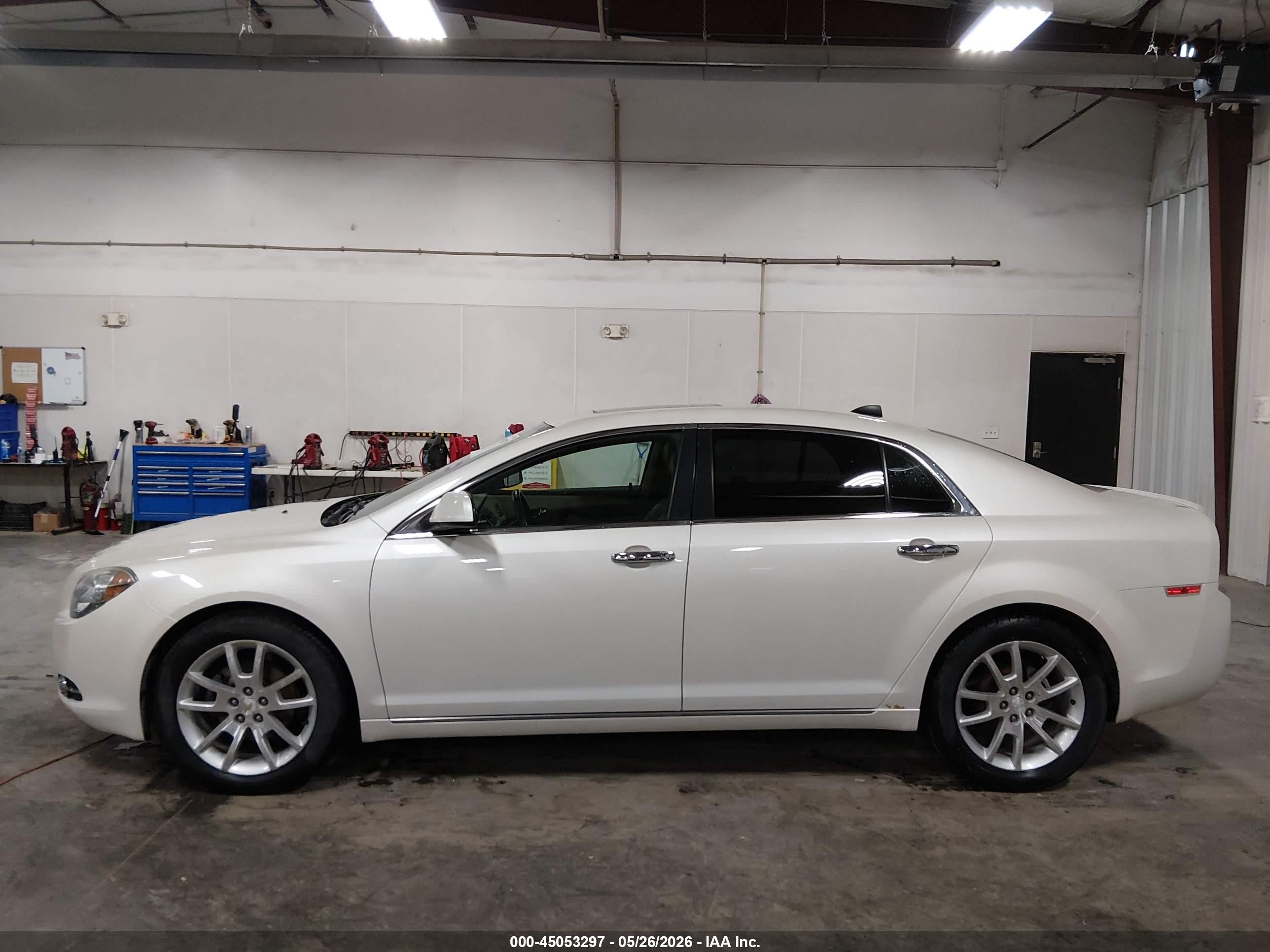 2012 Chevrolet Malibu 1lz White vin: 1G1ZE5E01CF139692