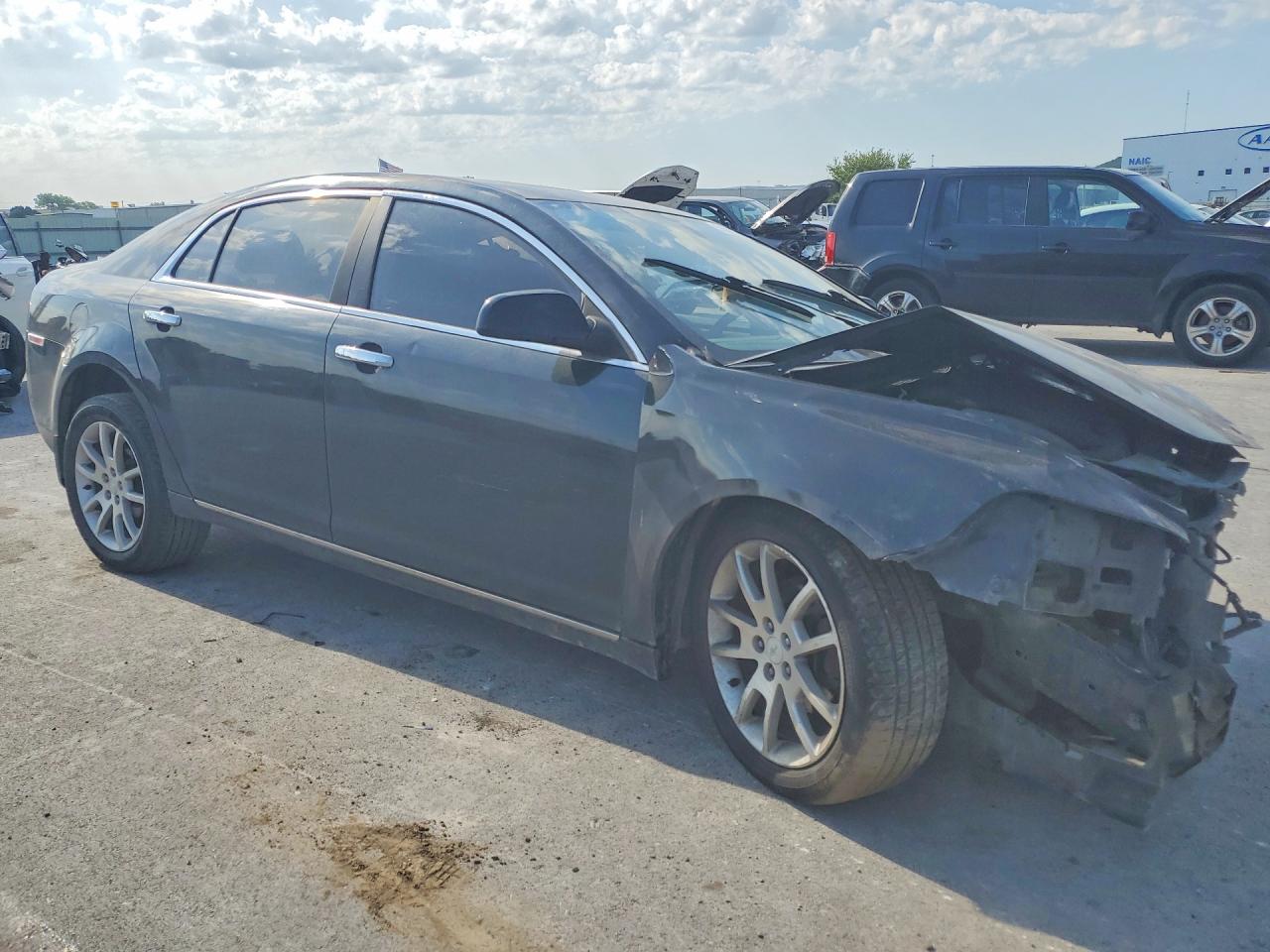 2012 Chevrolet Malibu Ltz Charcoal vin: 1G1ZE5E01CF193185