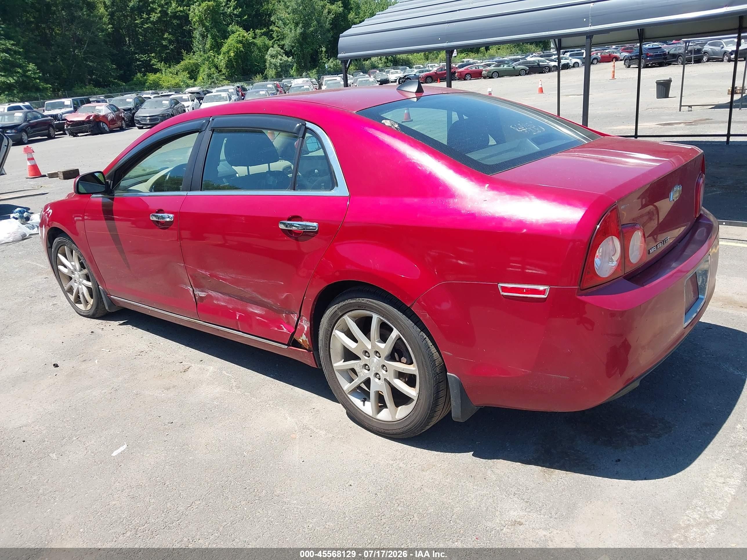 2012 Chevrolet Malibu 1lz Red vin: 1G1ZE5E01CF262280