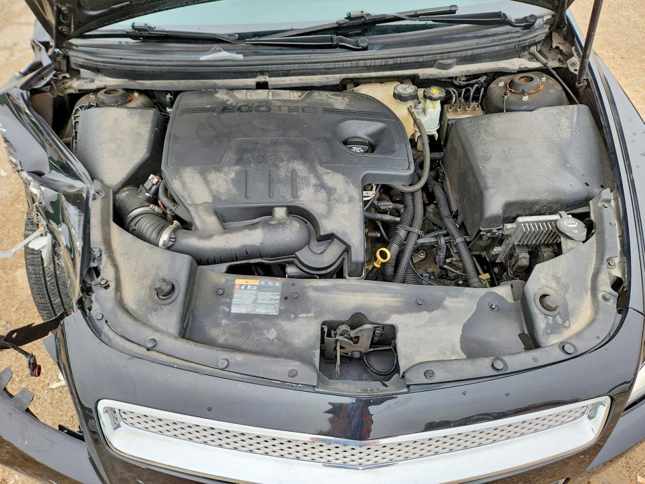 2012 Chevrolet Malibu Ltz Charcoal vin: 1G1ZE5E02CF168957