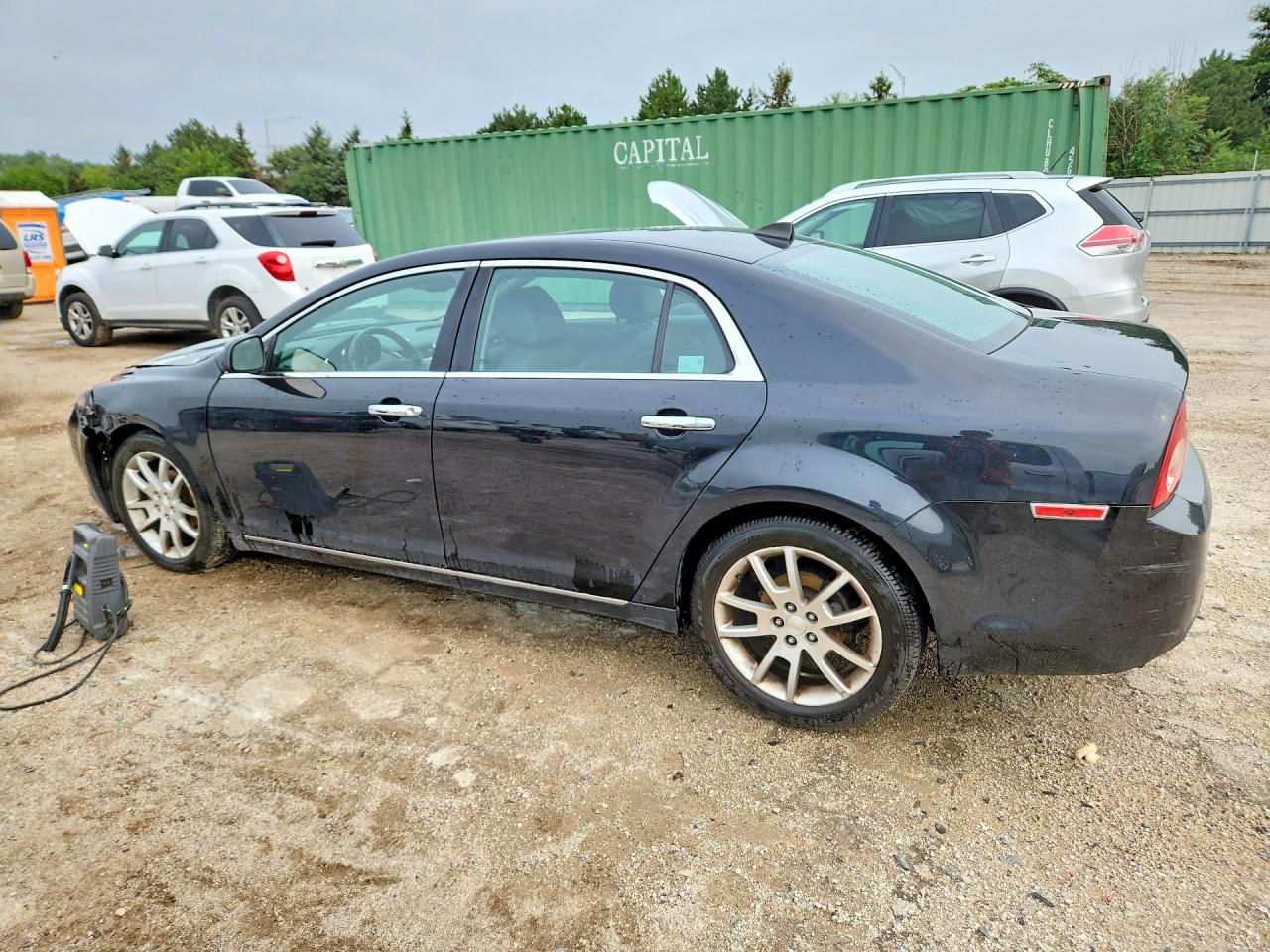 2012 Chevrolet Malibu Ltz Charcoal vin: 1G1ZE5E02CF168957