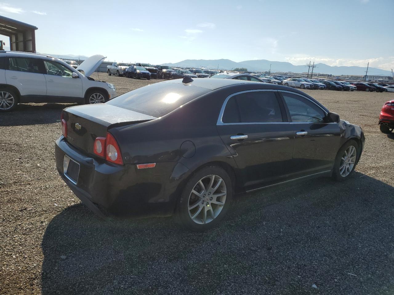 2012 Chevrolet Malibu Ltz Charcoal vin: 1G1ZE5E03CF147258