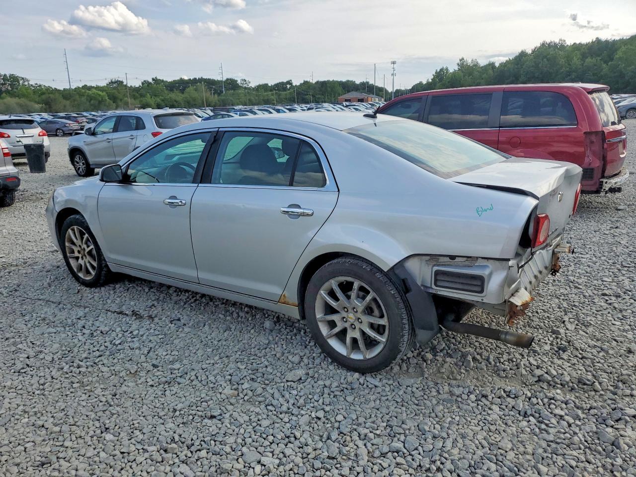 2010 Chevrolet Malibu Ltz Silver vin: 1G1ZE5E04AF158685