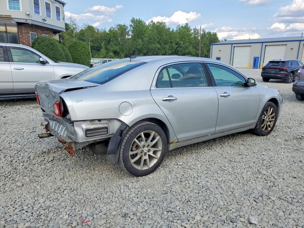 2010 Chevrolet Malibu Ltz Silver vin: 1G1ZE5E04AF158685