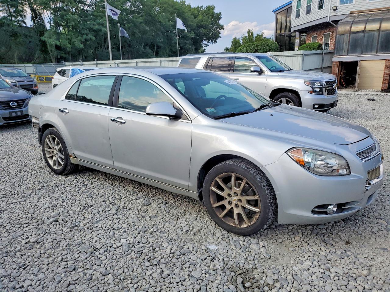 2010 Chevrolet Malibu Ltz Silver vin: 1G1ZE5E04AF158685
