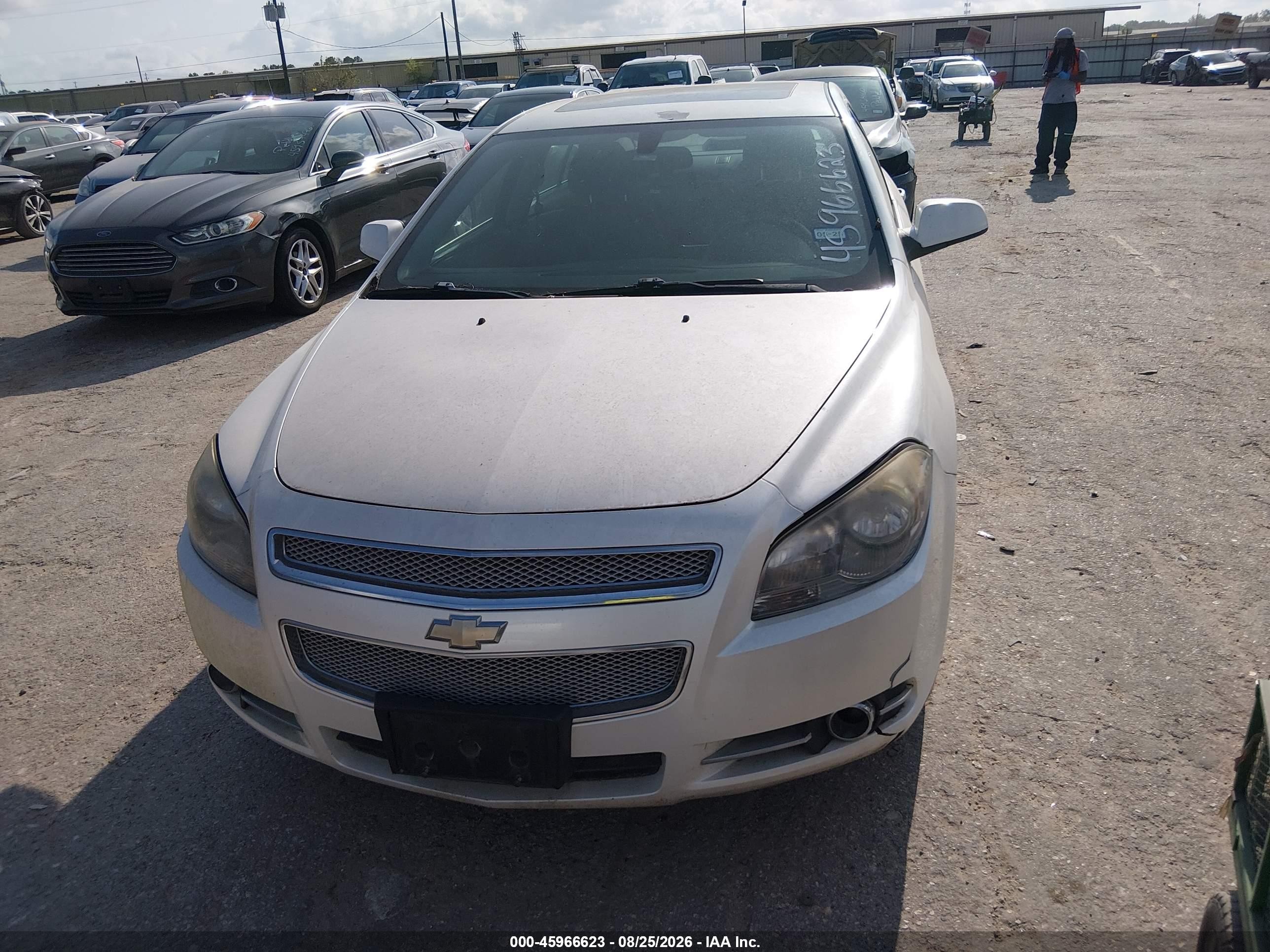 2012 Chevrolet Malibu 1lz White vin: 1G1ZE5E04CF230424