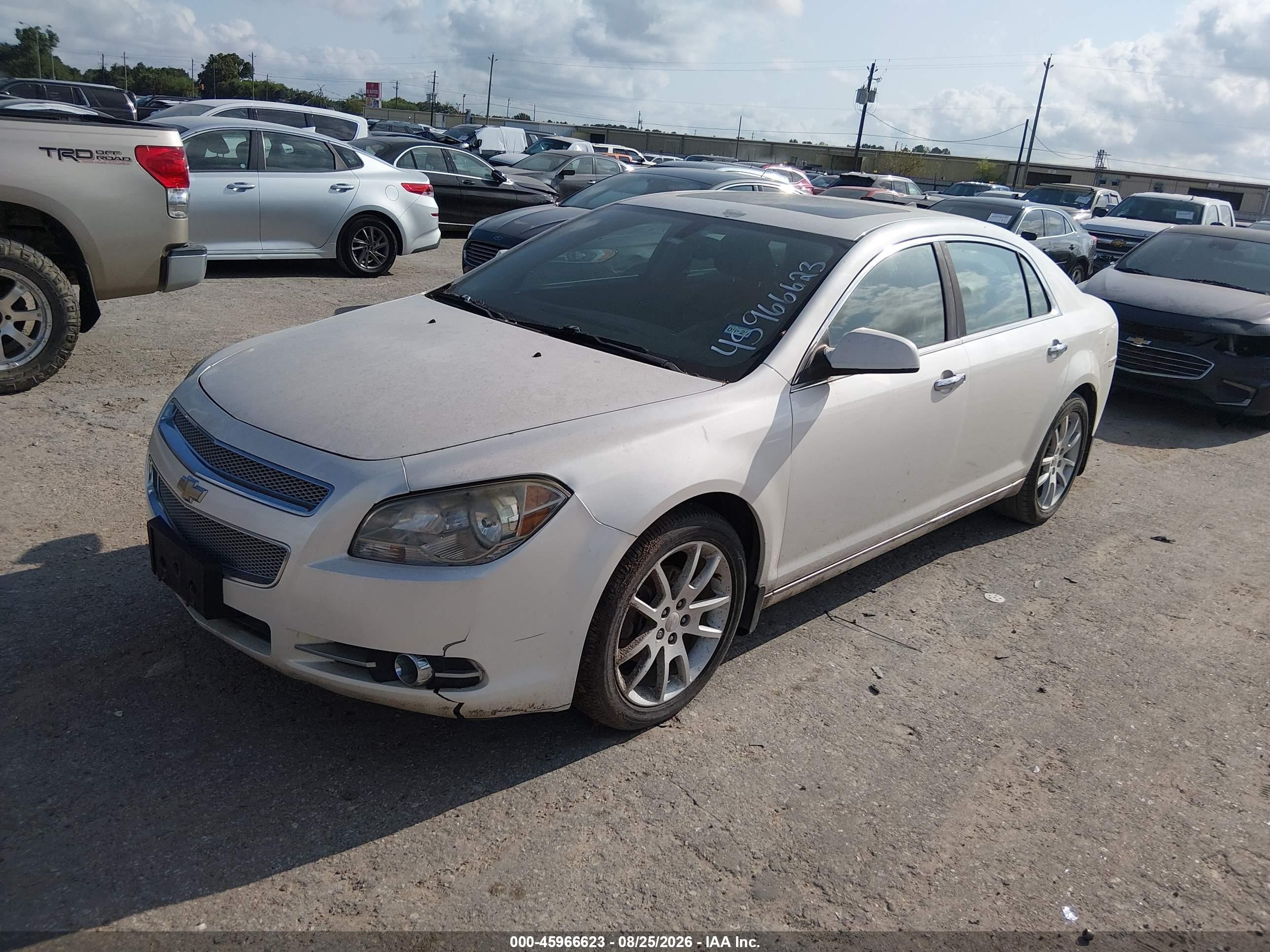 2012 Chevrolet Malibu 1lz White vin: 1G1ZE5E04CF230424