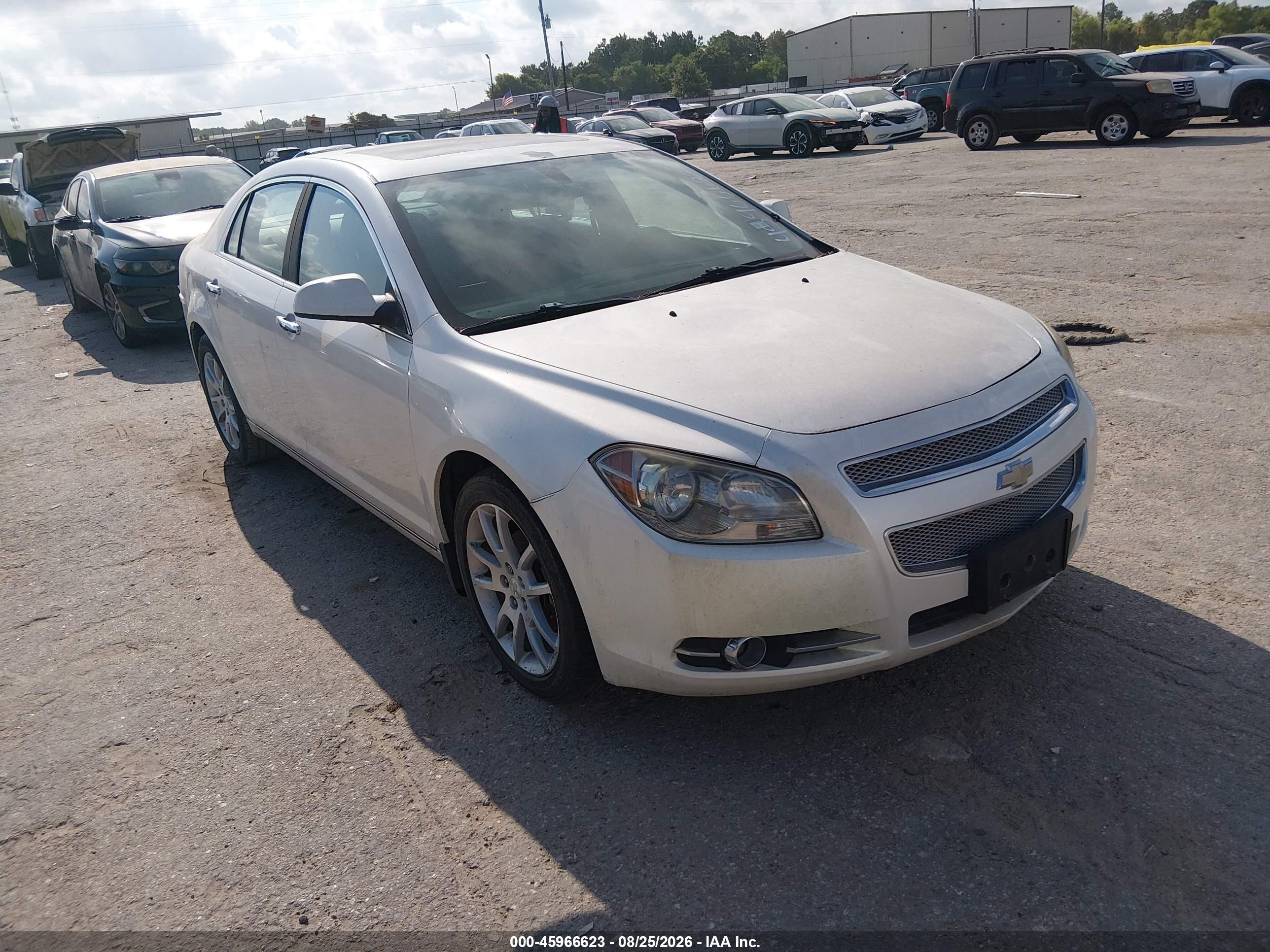 2012 Chevrolet Malibu 1lz White vin: 1G1ZE5E04CF230424