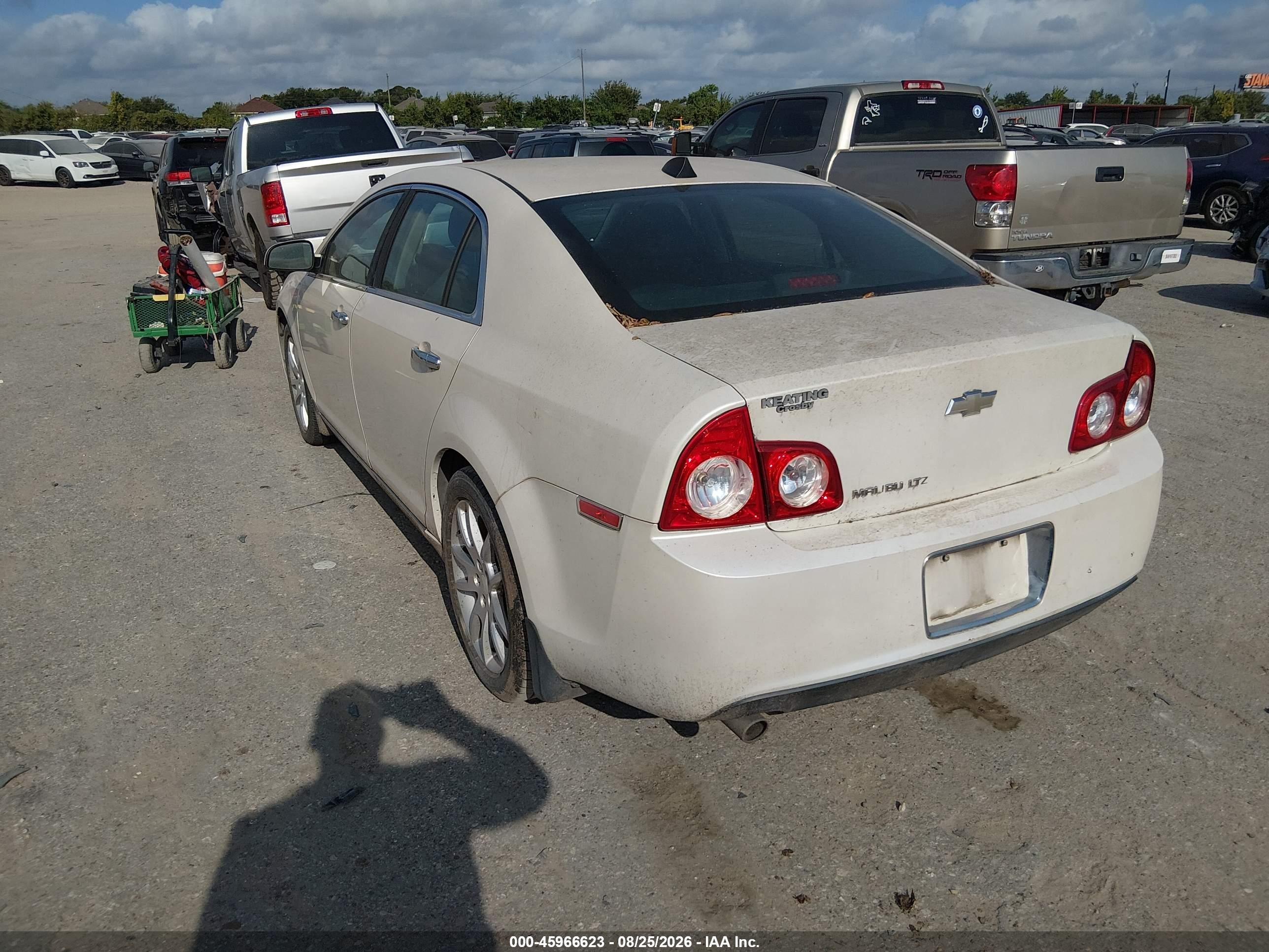 2012 Chevrolet Malibu 1lz White vin: 1G1ZE5E04CF230424