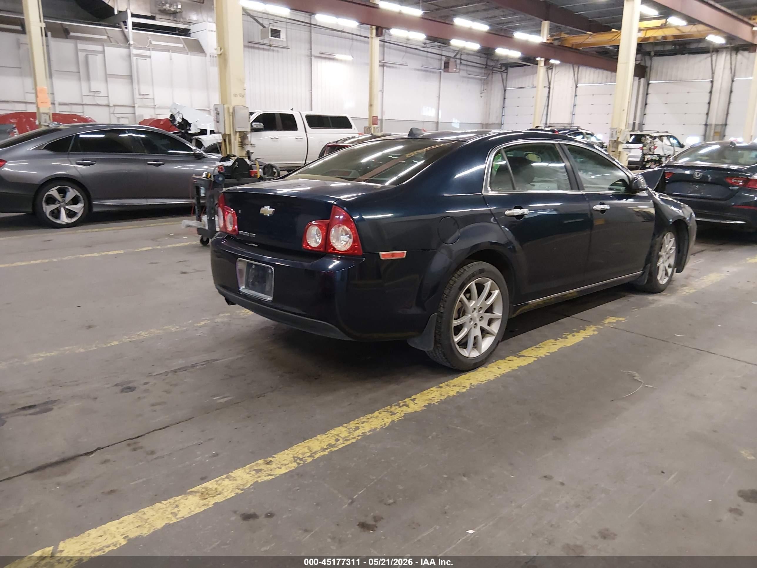 2012 Chevrolet Malibu 1lz Blue vin: 1G1ZE5E05CF262055