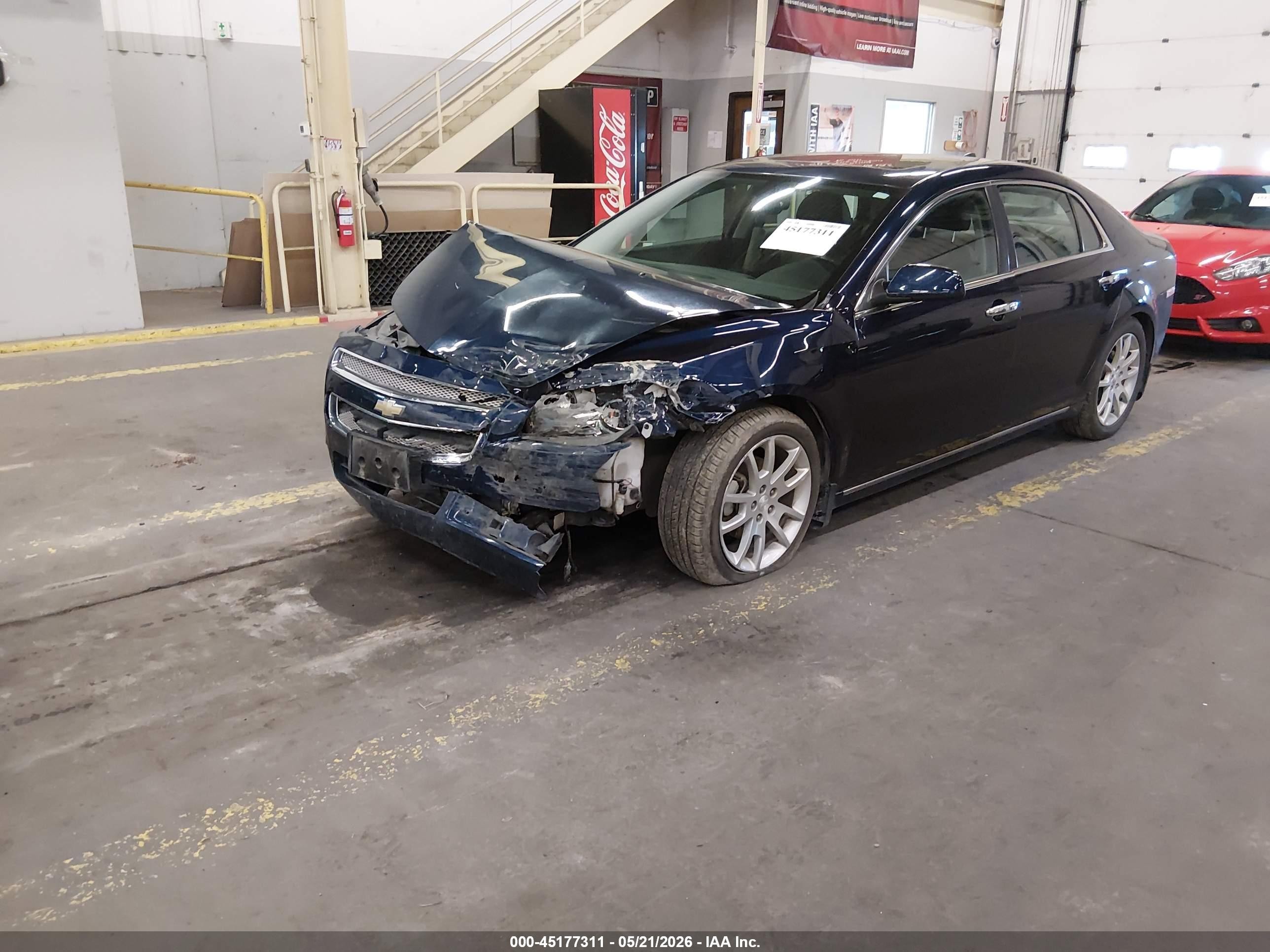 2012 Chevrolet Malibu 1lz Blue vin: 1G1ZE5E05CF262055