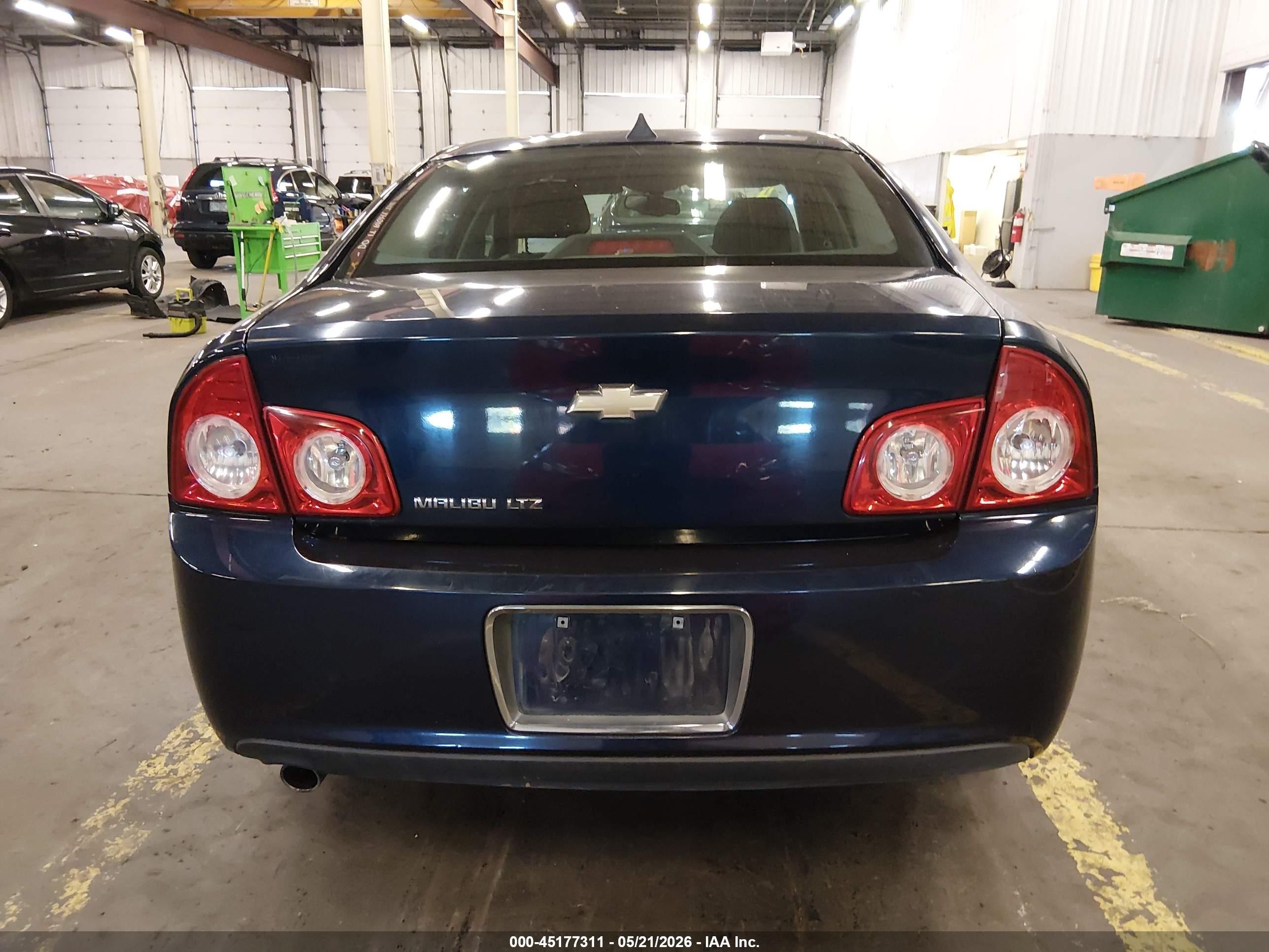 2012 Chevrolet Malibu 1lz Blue vin: 1G1ZE5E05CF262055