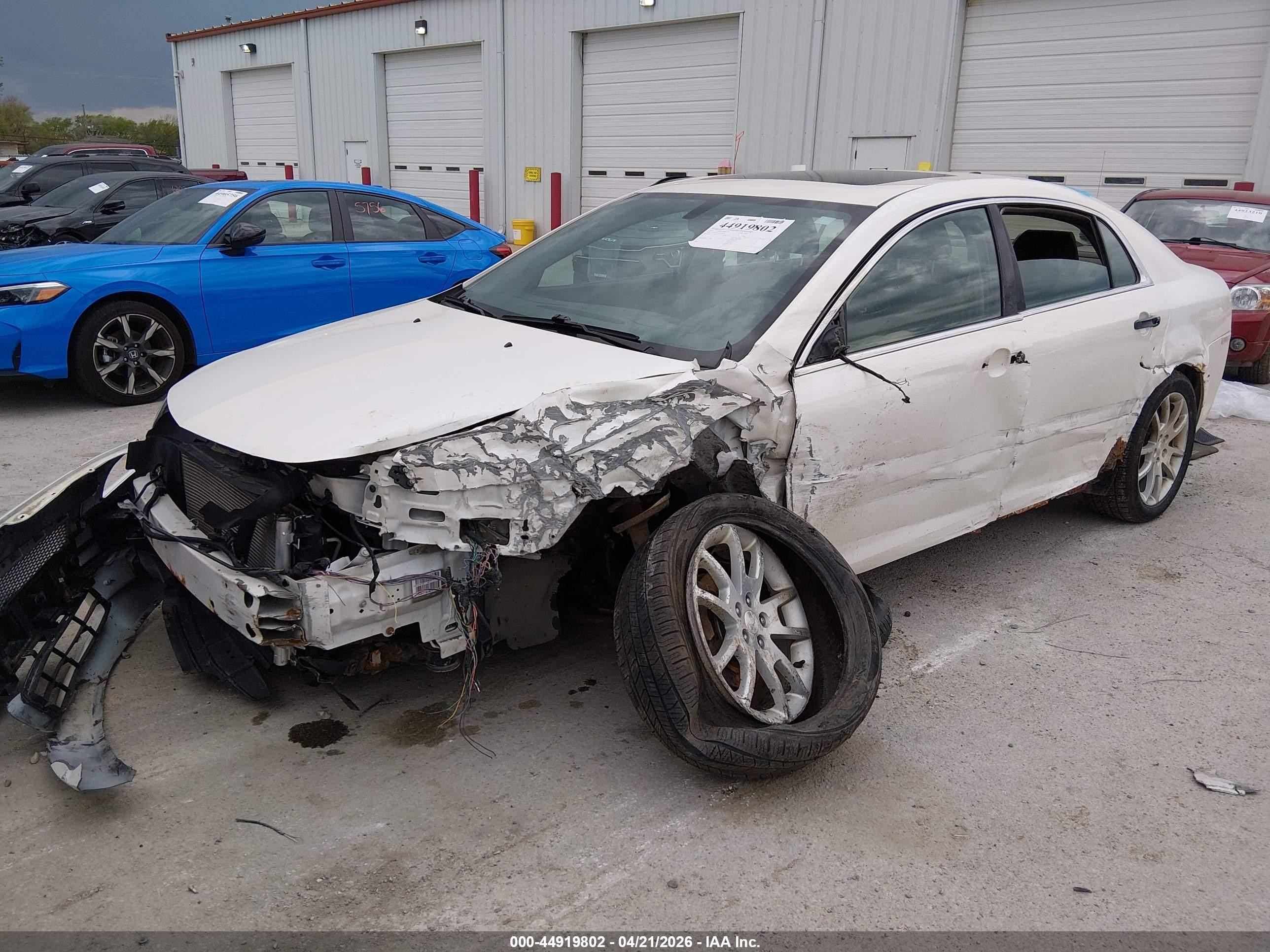 2012 Chevrolet Malibu 1lz White vin: 1G1ZE5E05CF330421
