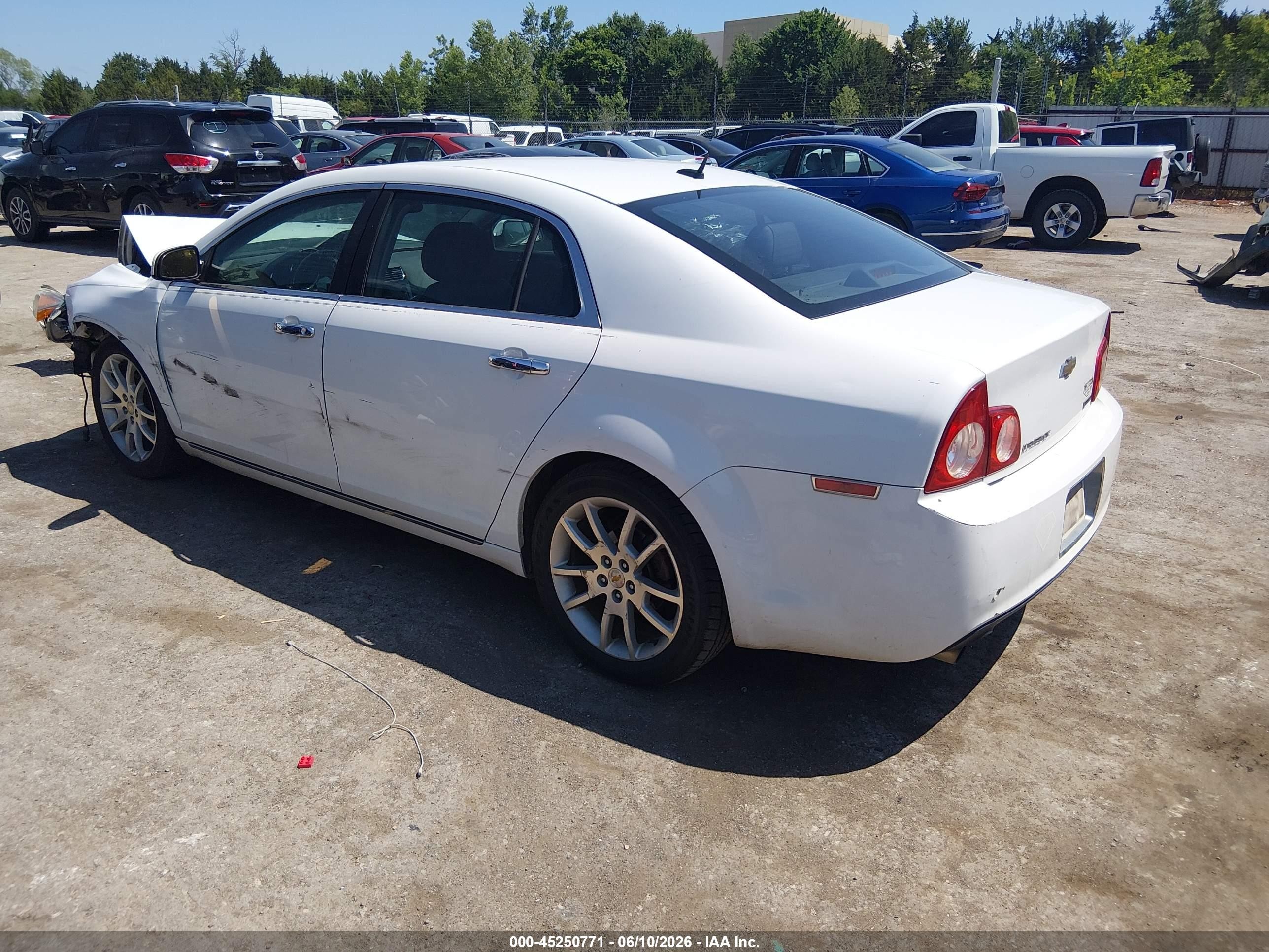 2010 Chevrolet Malibu Ltz Белый vin: 1G1ZE5E06AF320087