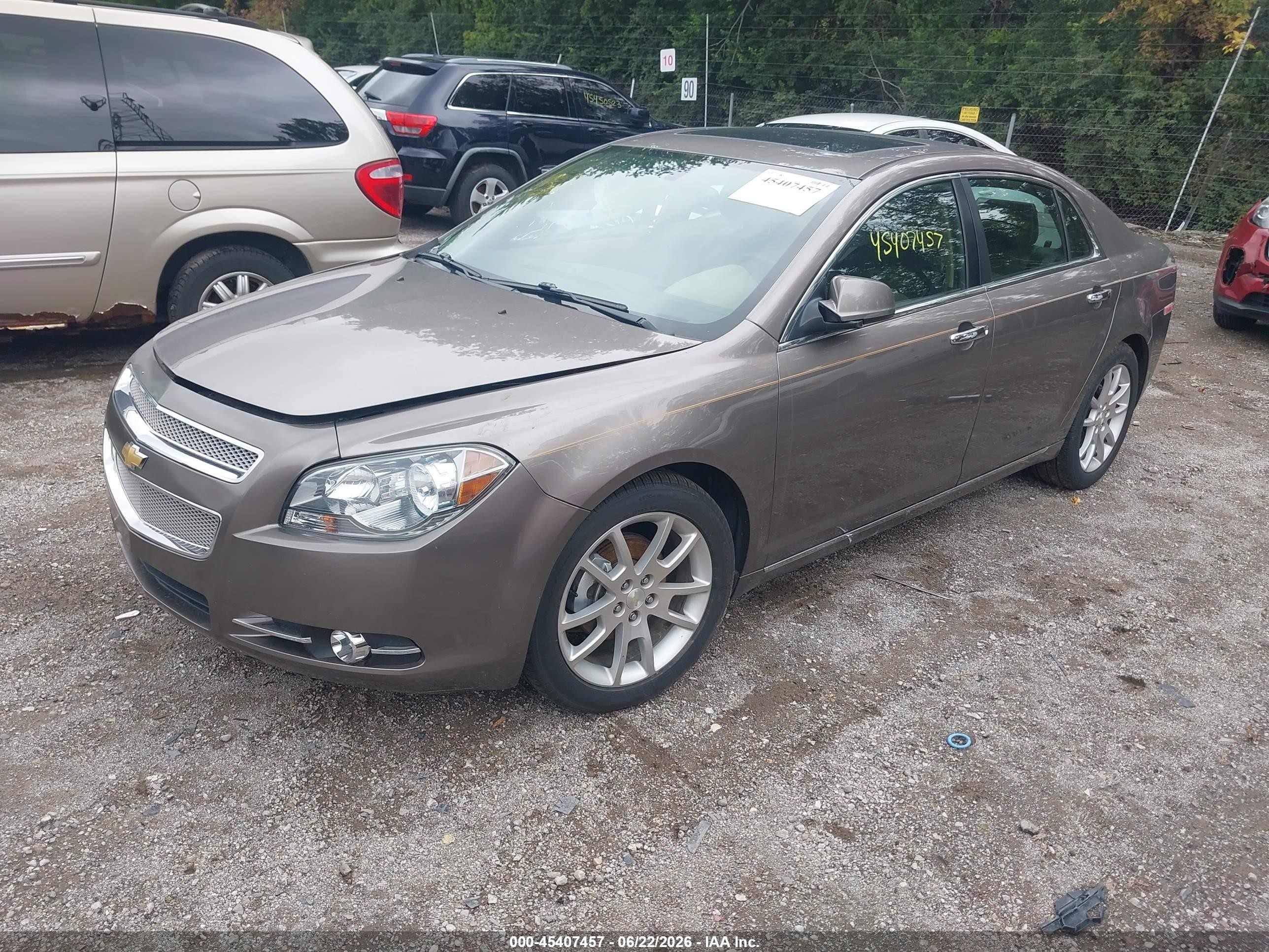 2012 Chevrolet Malibu 1lz Gray vin: 1G1ZE5E06CF179900