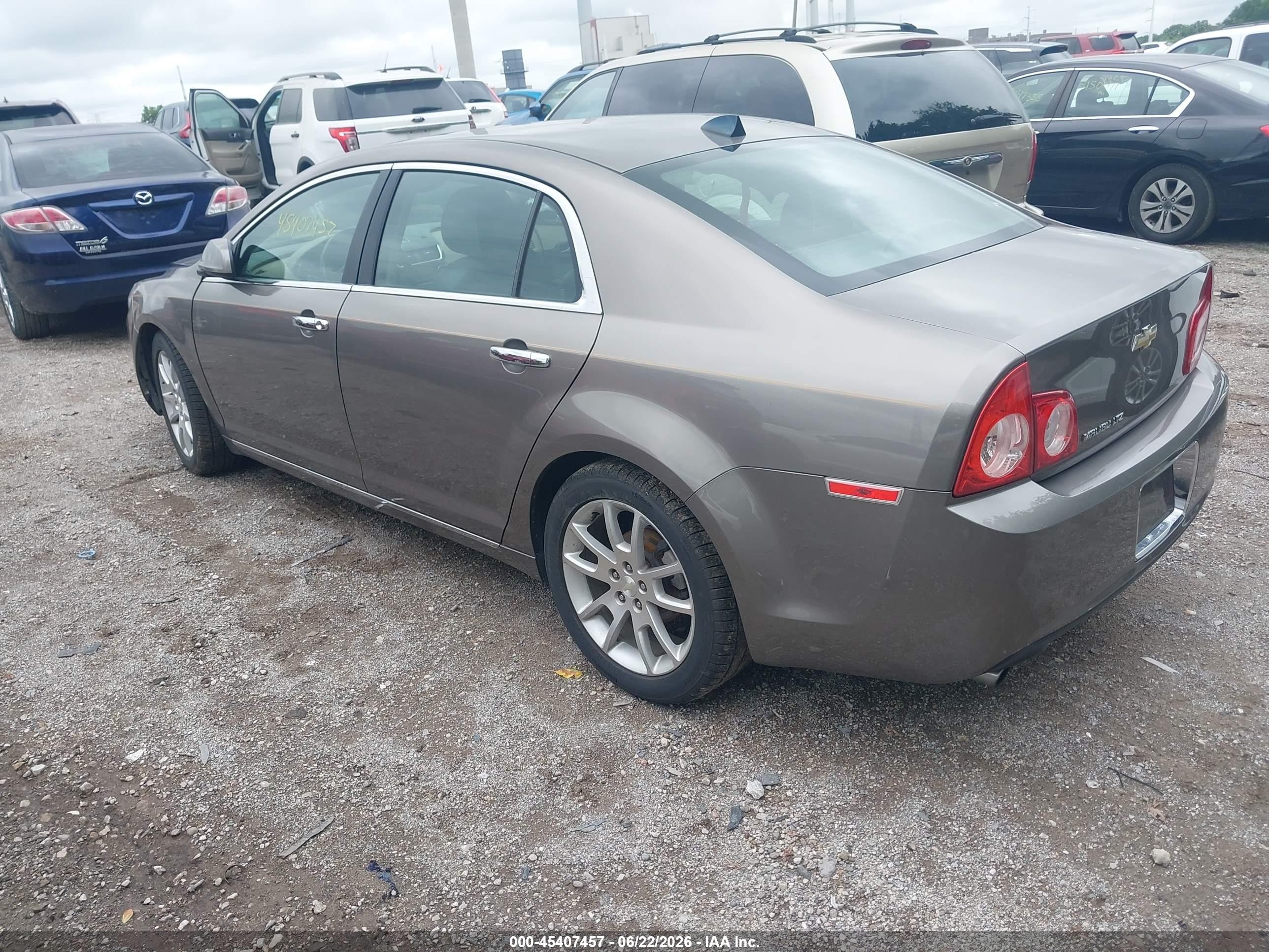 2012 Chevrolet Malibu 1lz Gray vin: 1G1ZE5E06CF179900