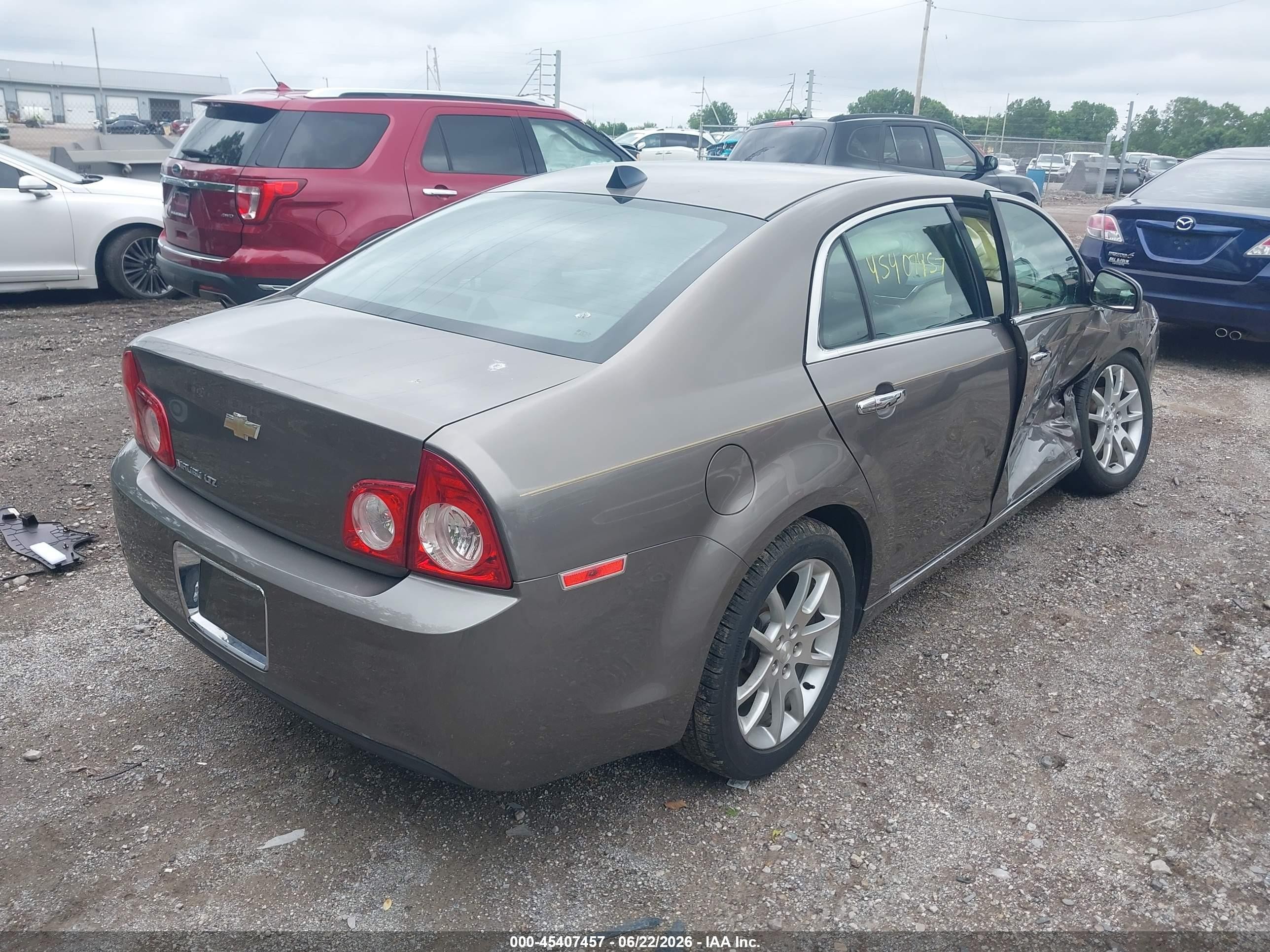 2012 Chevrolet Malibu 1lz Gray vin: 1G1ZE5E06CF179900