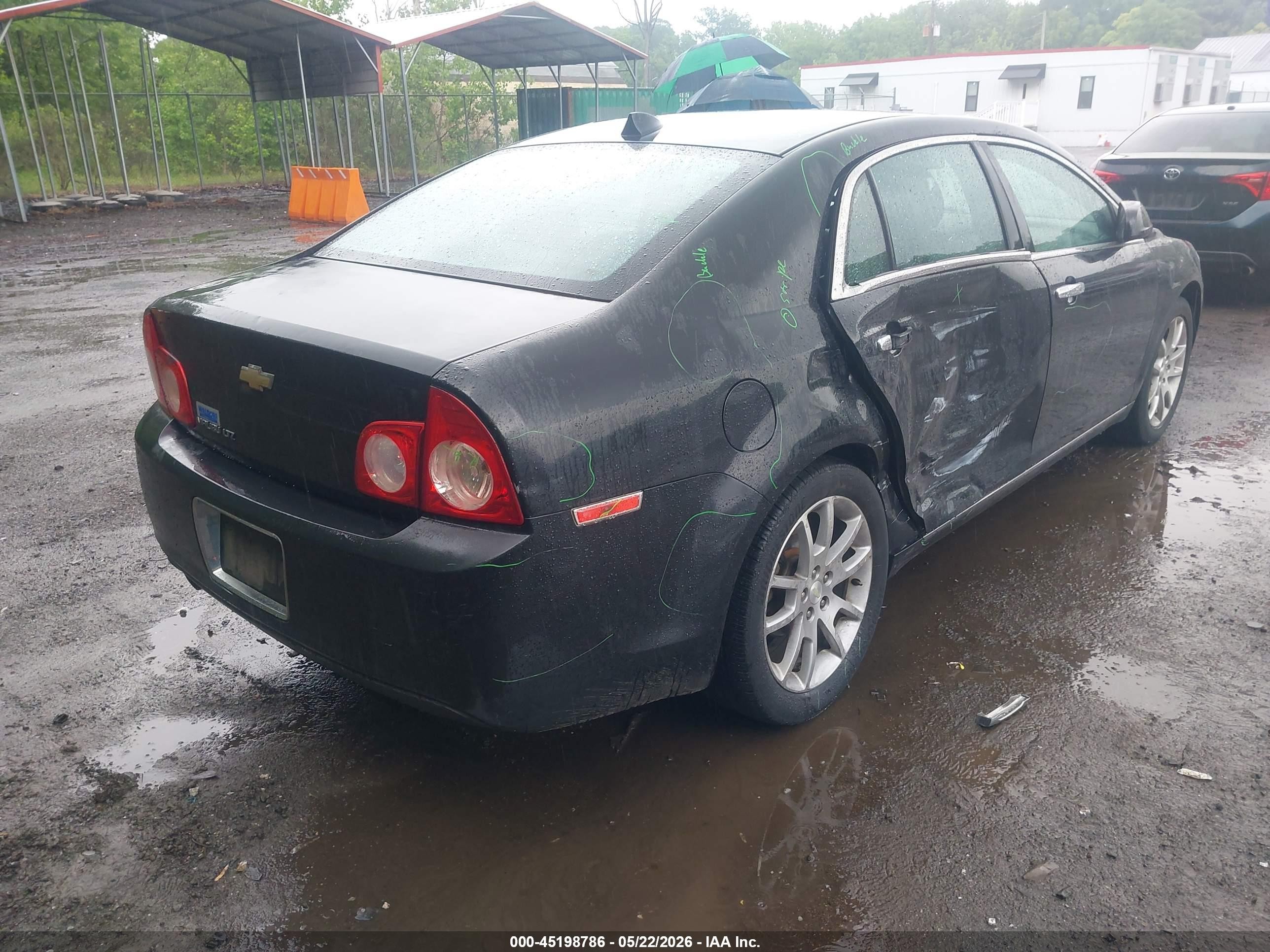 2012 Chevrolet Malibu 1lz Gray vin: 1G1ZE5E06CF328855