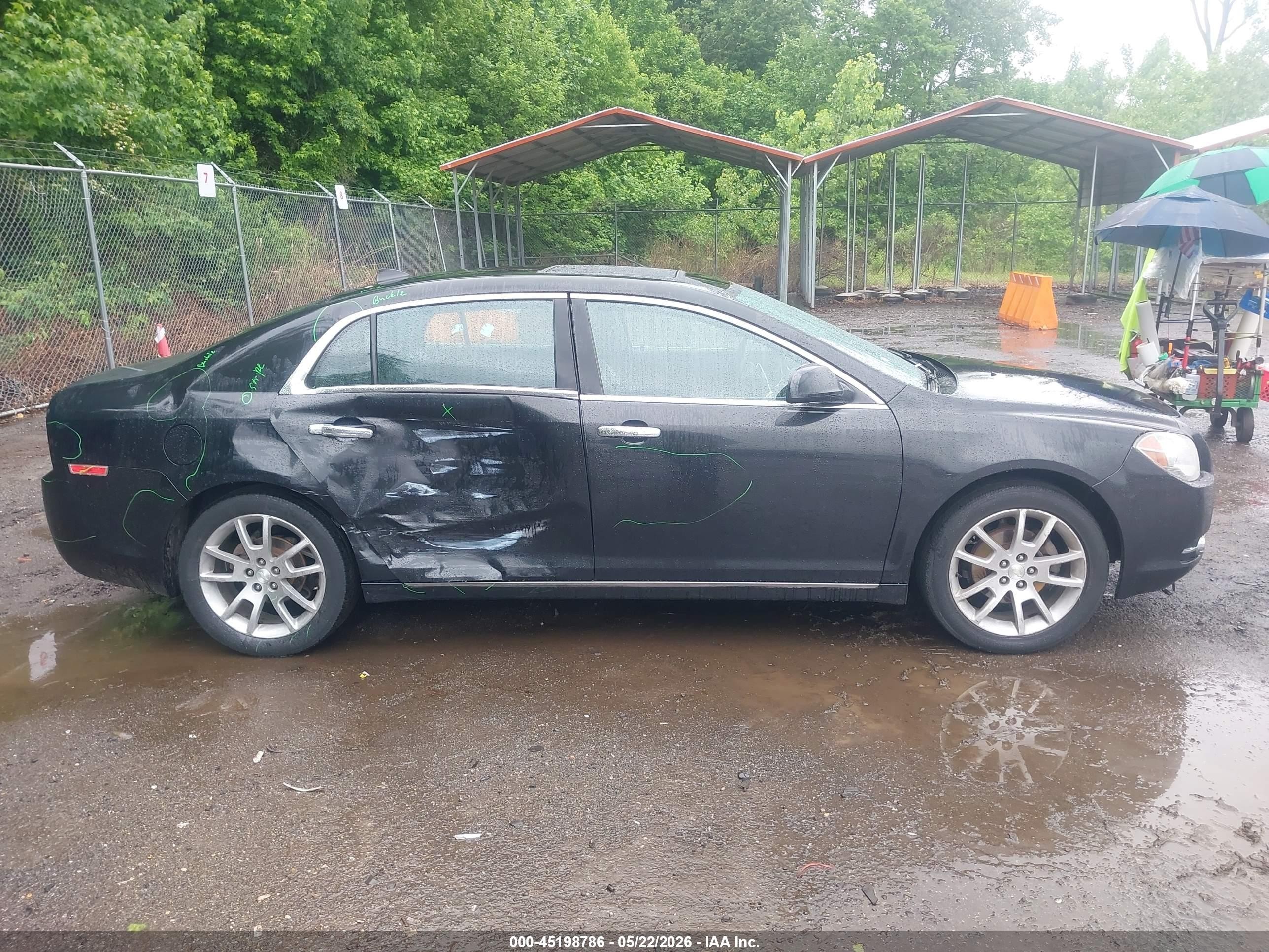 2012 Chevrolet Malibu 1lz Gray vin: 1G1ZE5E06CF328855