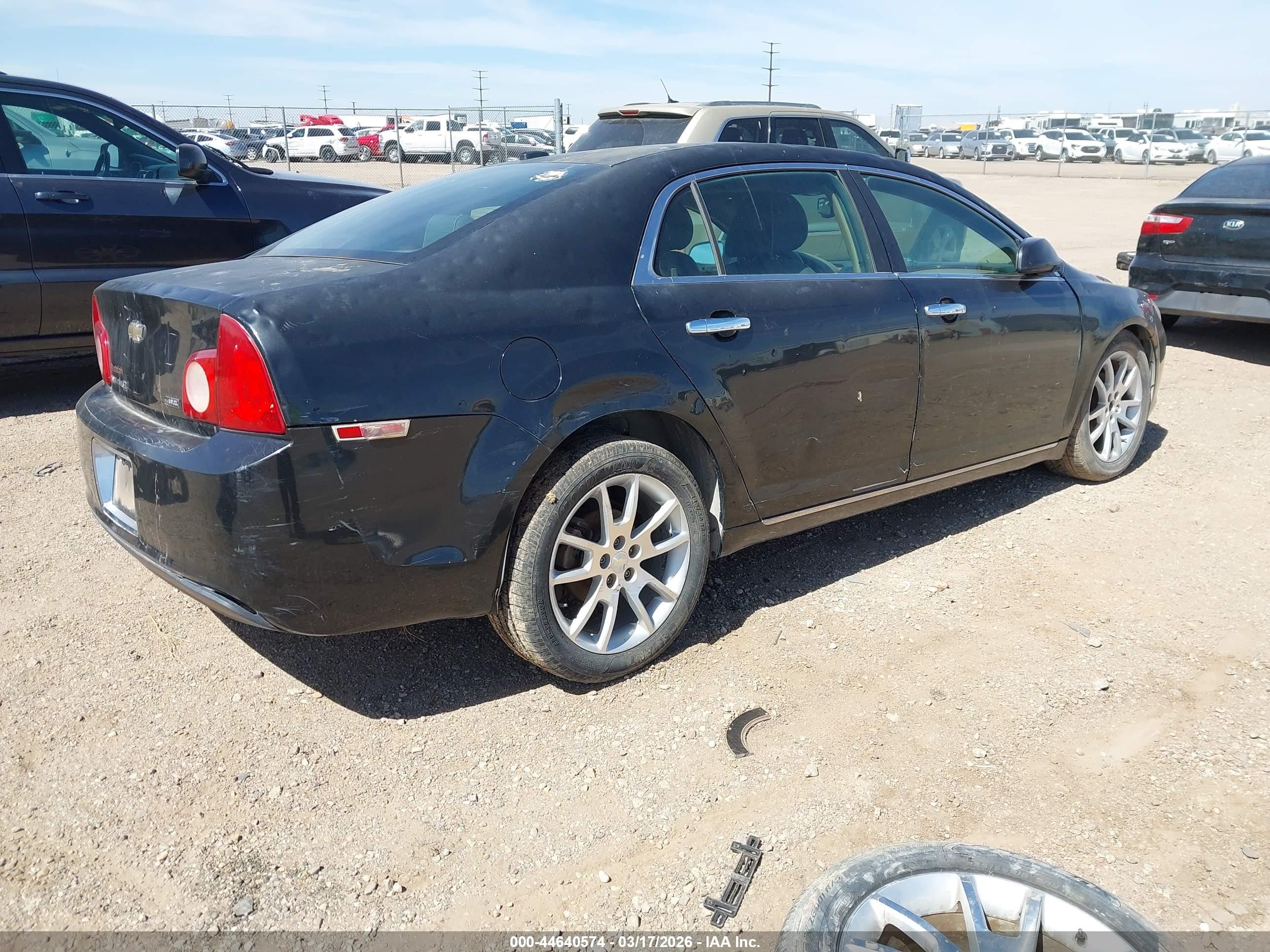 2010 Chevrolet Malibu Ltz Black vin: 1G1ZE5E07AF138074