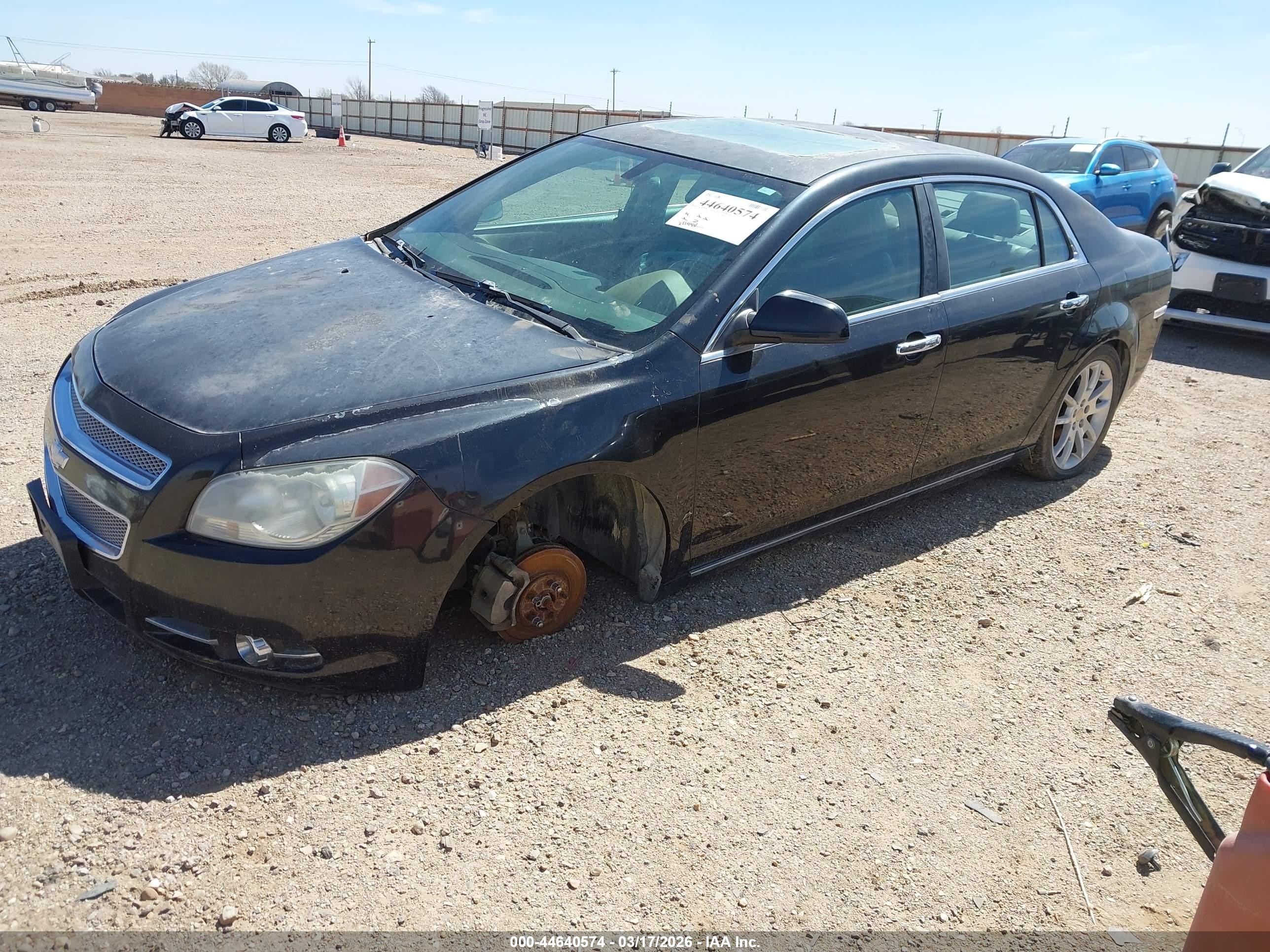 2010 Chevrolet Malibu Ltz Black vin: 1G1ZE5E07AF138074