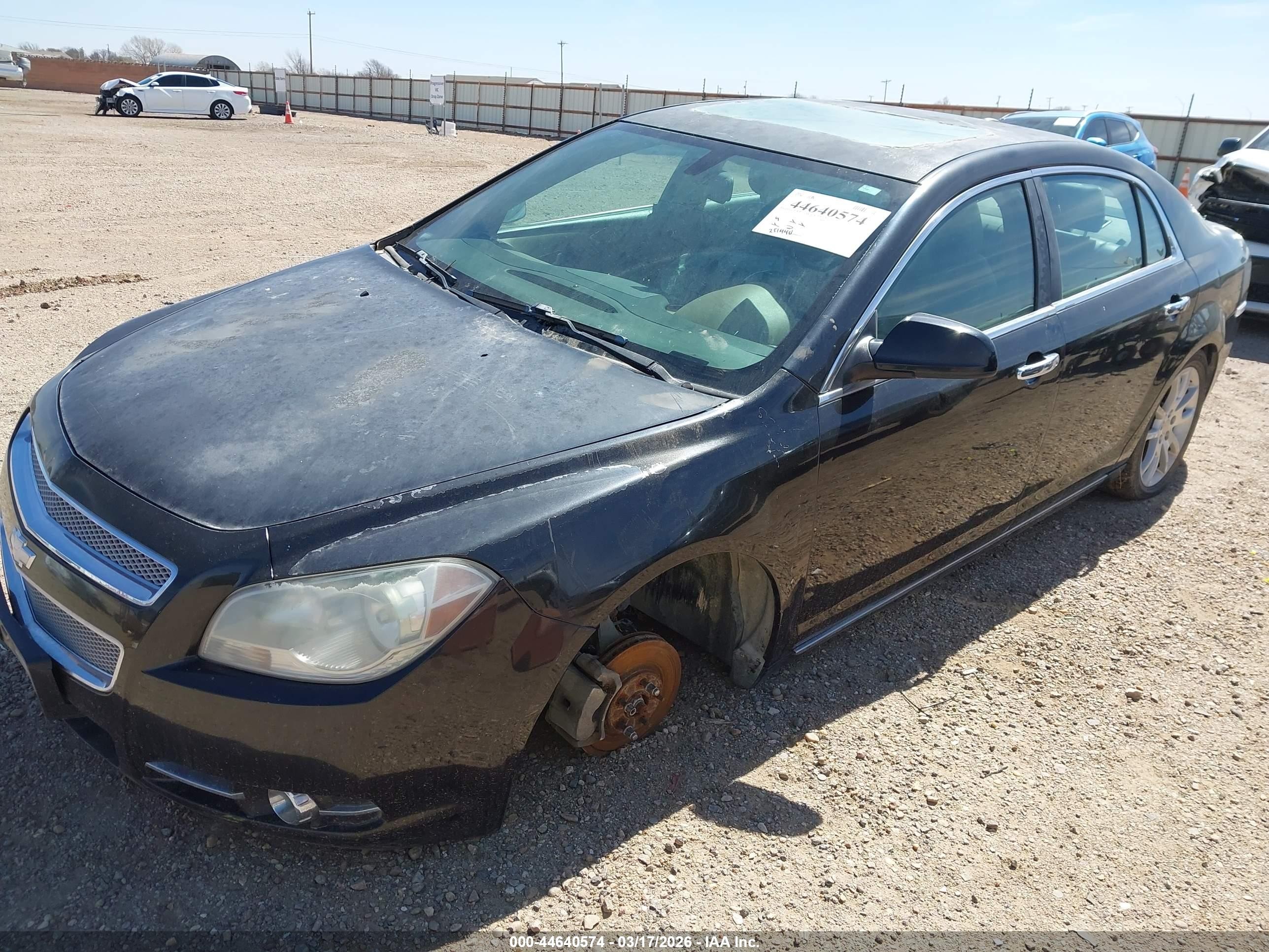 2010 Chevrolet Malibu Ltz Black vin: 1G1ZE5E07AF138074