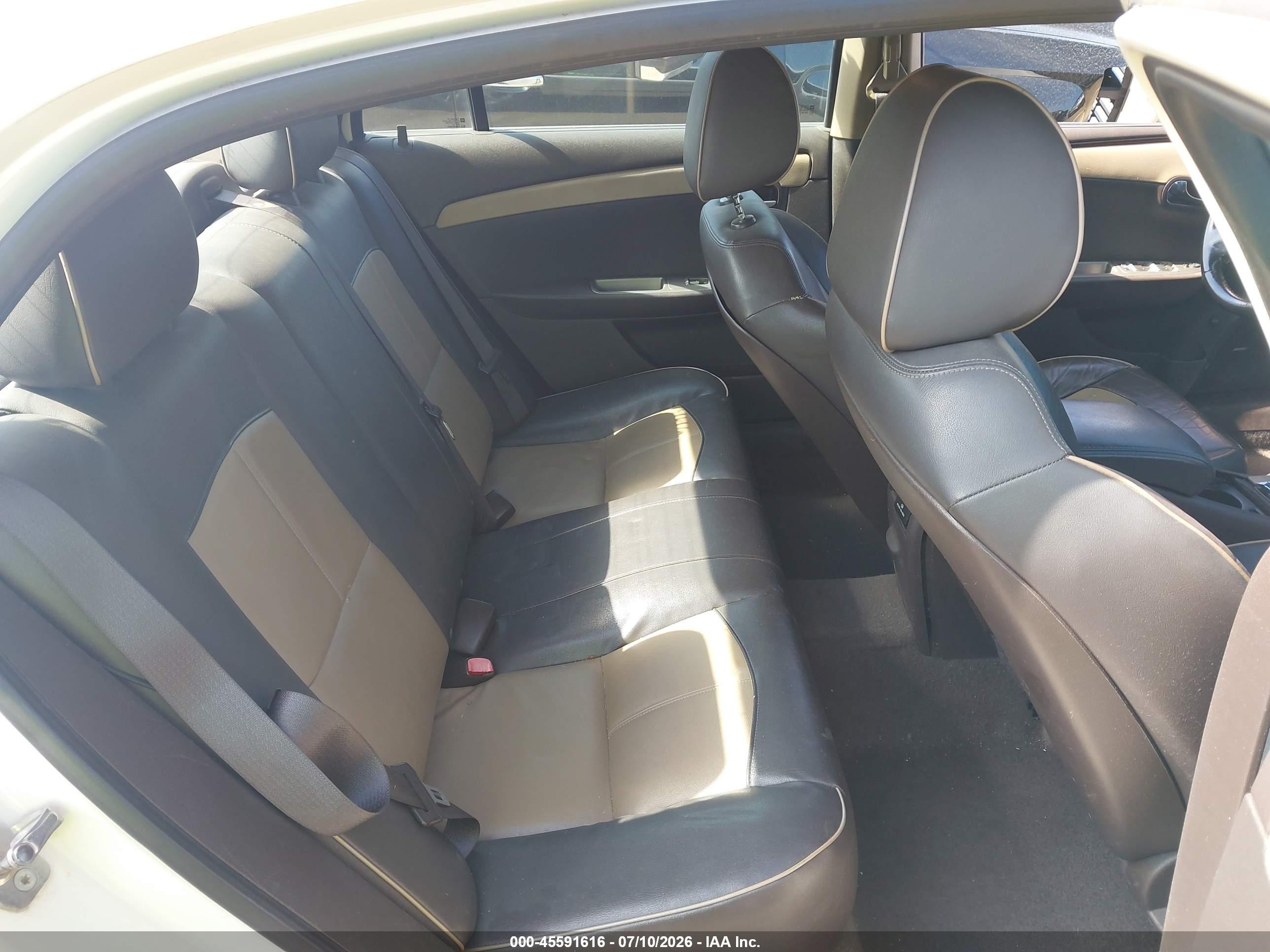 2012 Chevrolet Malibu 1lz White vin: 1G1ZE5E07CF175404
