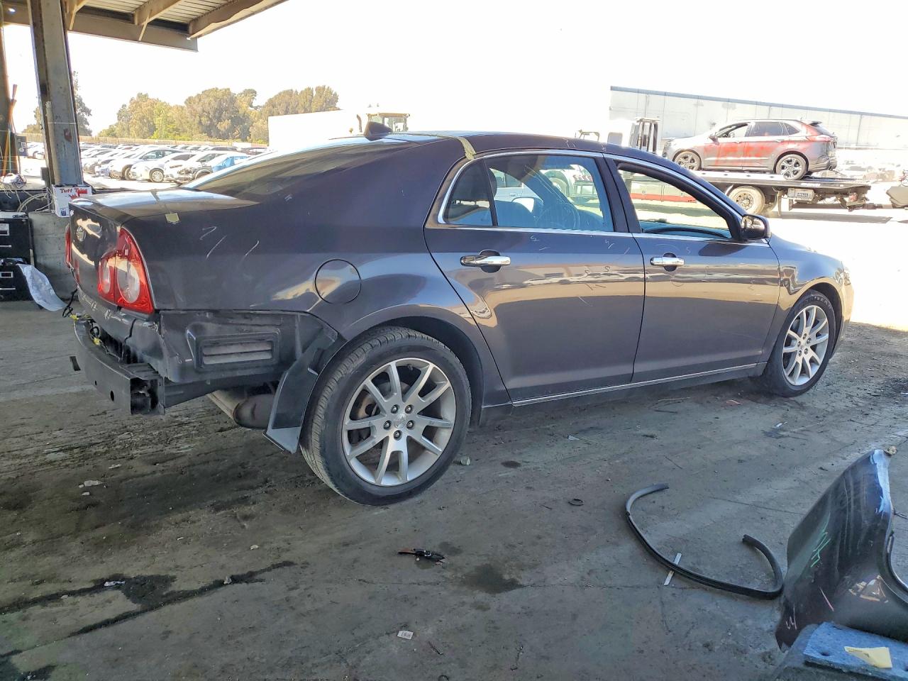 2012 Chevrolet Malibu Ltz Gray vin: 1G1ZE5E07CF249131