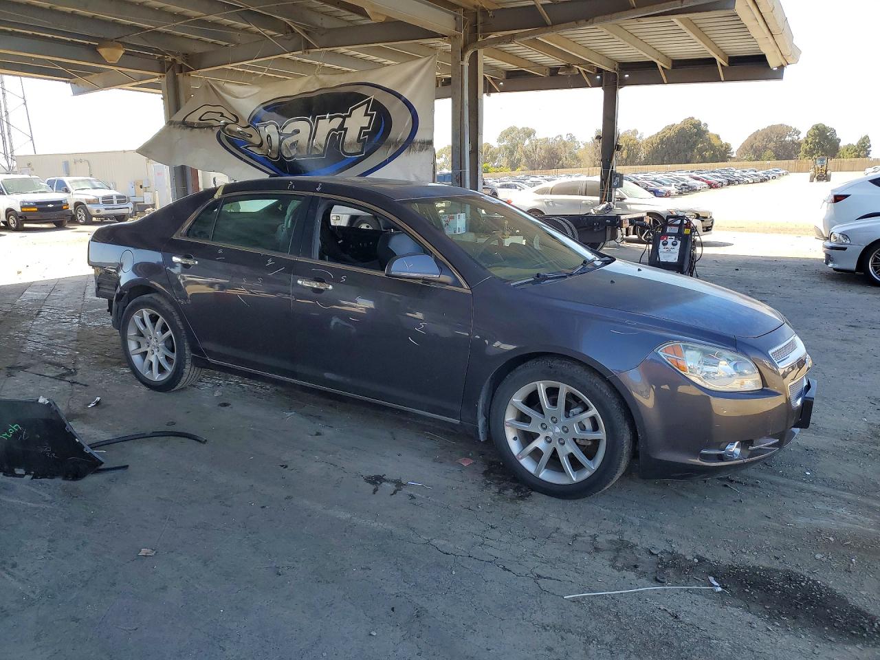 2012 Chevrolet Malibu Ltz Gray vin: 1G1ZE5E07CF249131