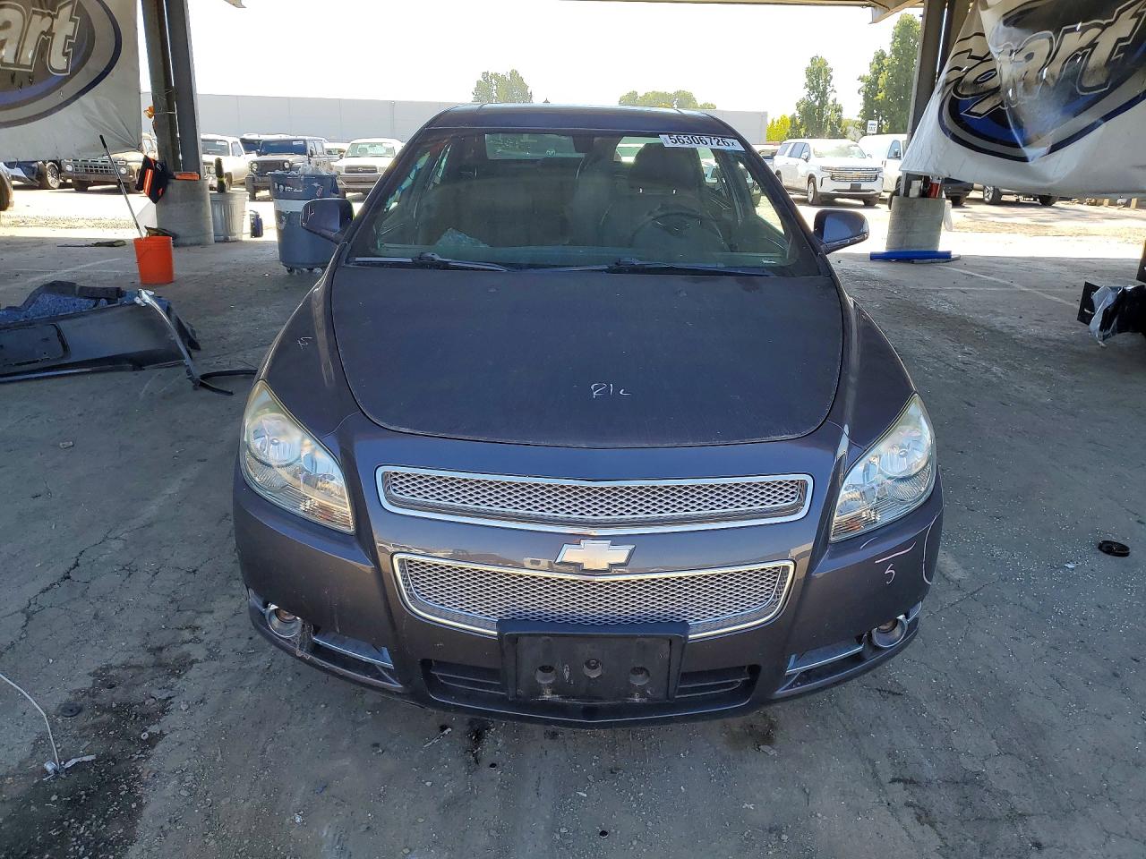 2012 Chevrolet Malibu Ltz Gray vin: 1G1ZE5E07CF249131