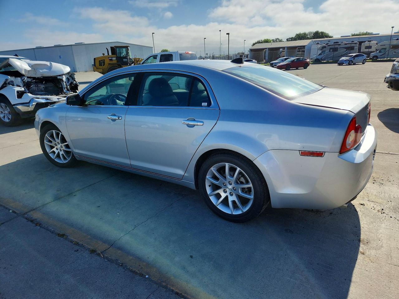 2012 Chevrolet Malibu Ltz Silver vin: 1G1ZE5E08CF196178