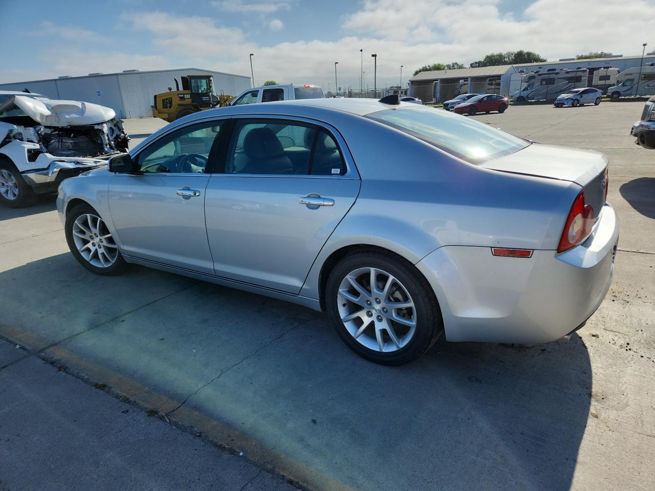 2012 Chevrolet Malibu Ltz Silver vin: 1G1ZE5E08CF196178 Damage: Left Qtr Panel, Dent(S) W/ Paint Dmg, 2 To 3 Inches