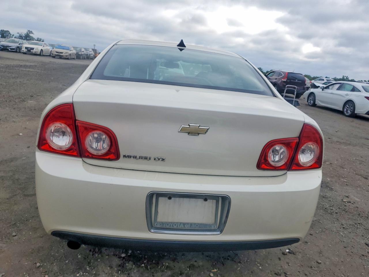 2012 Chevrolet Malibu Ltz Beige vin: 1G1ZE5E08CF225596
