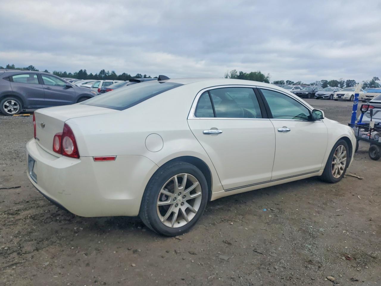 2012 Chevrolet Malibu Ltz Beige vin: 1G1ZE5E08CF225596